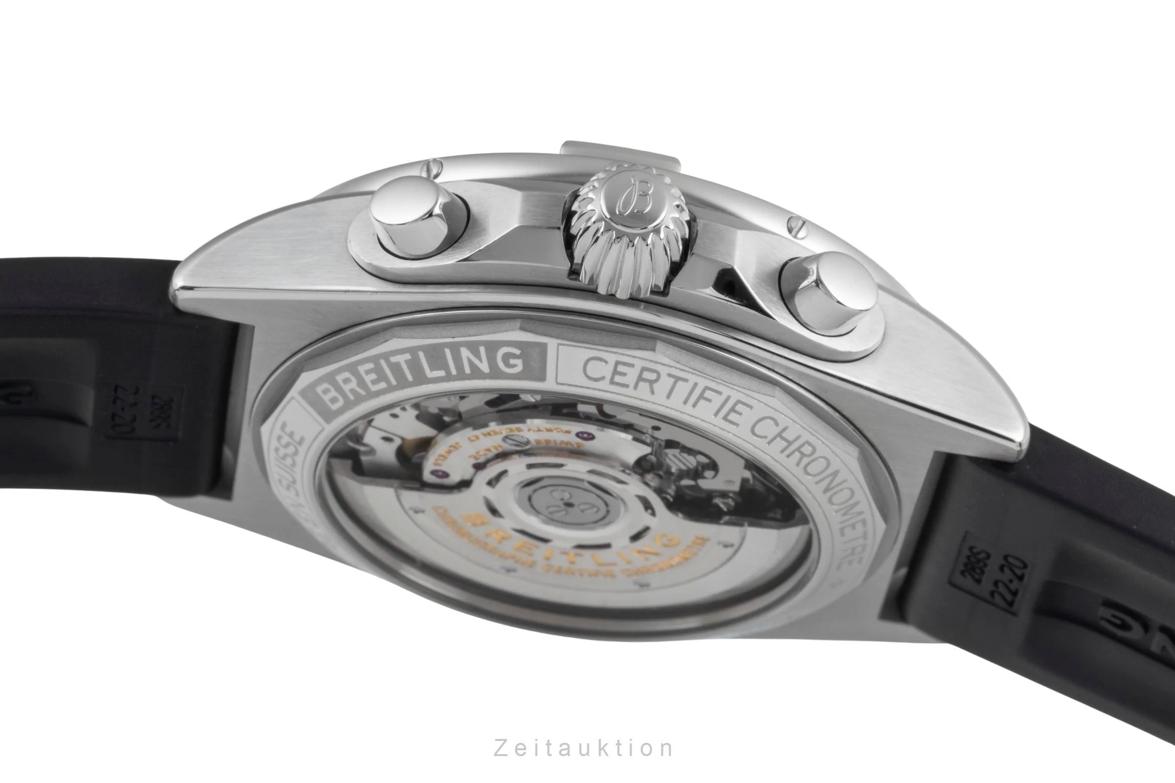 Breitling Chronomat chronograph steel / platinium automatic men's watch PB0134 LP: 11400EUR  [2505491] - Image 12
