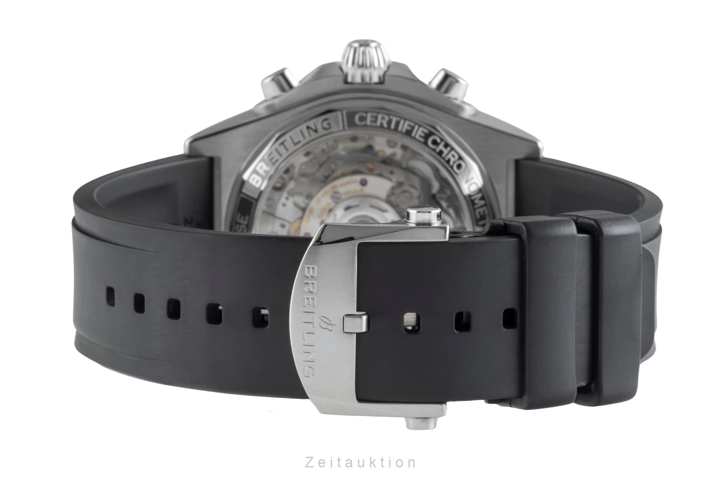 Breitling Chronomat chronograph steel / platinium automatic men's watch PB0134 LP: 11400EUR  [2505491] - Image 13
