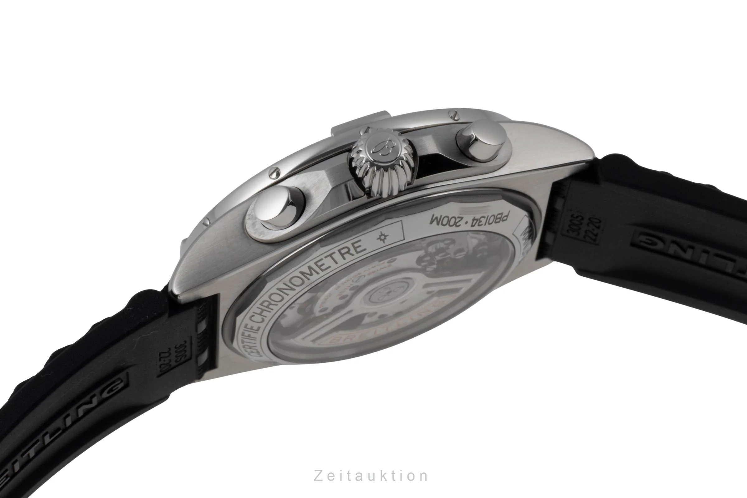 Breitling Chronomat chronograph steel / platinium automatic men's watch PB0134101C1S1 LP: 10600EUR  [2505525] - Image 13