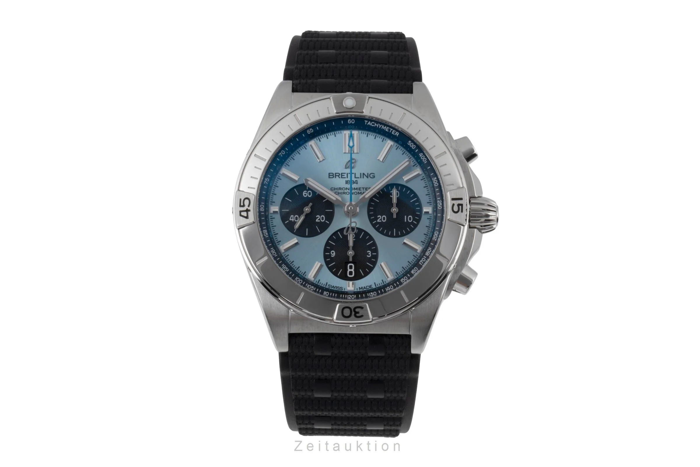 Breitling Chronomat chronograph steel / platinium automatic men's watch PB0134101C1S1 LP: 10600EUR  [2505525] - Image 5