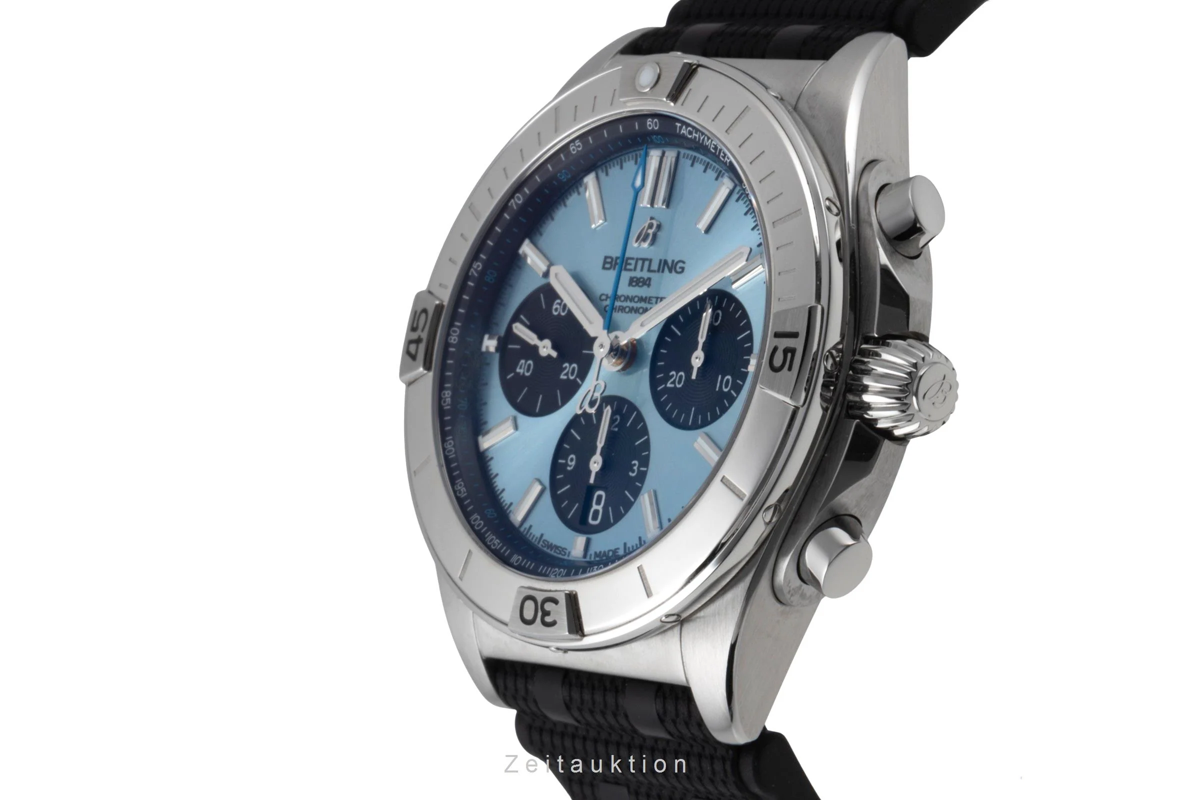 Breitling Chronomat chronograph steel / platinium automatic men's watch PB0134101C1S1 LP: 10600EUR  [2505525] - Image 7