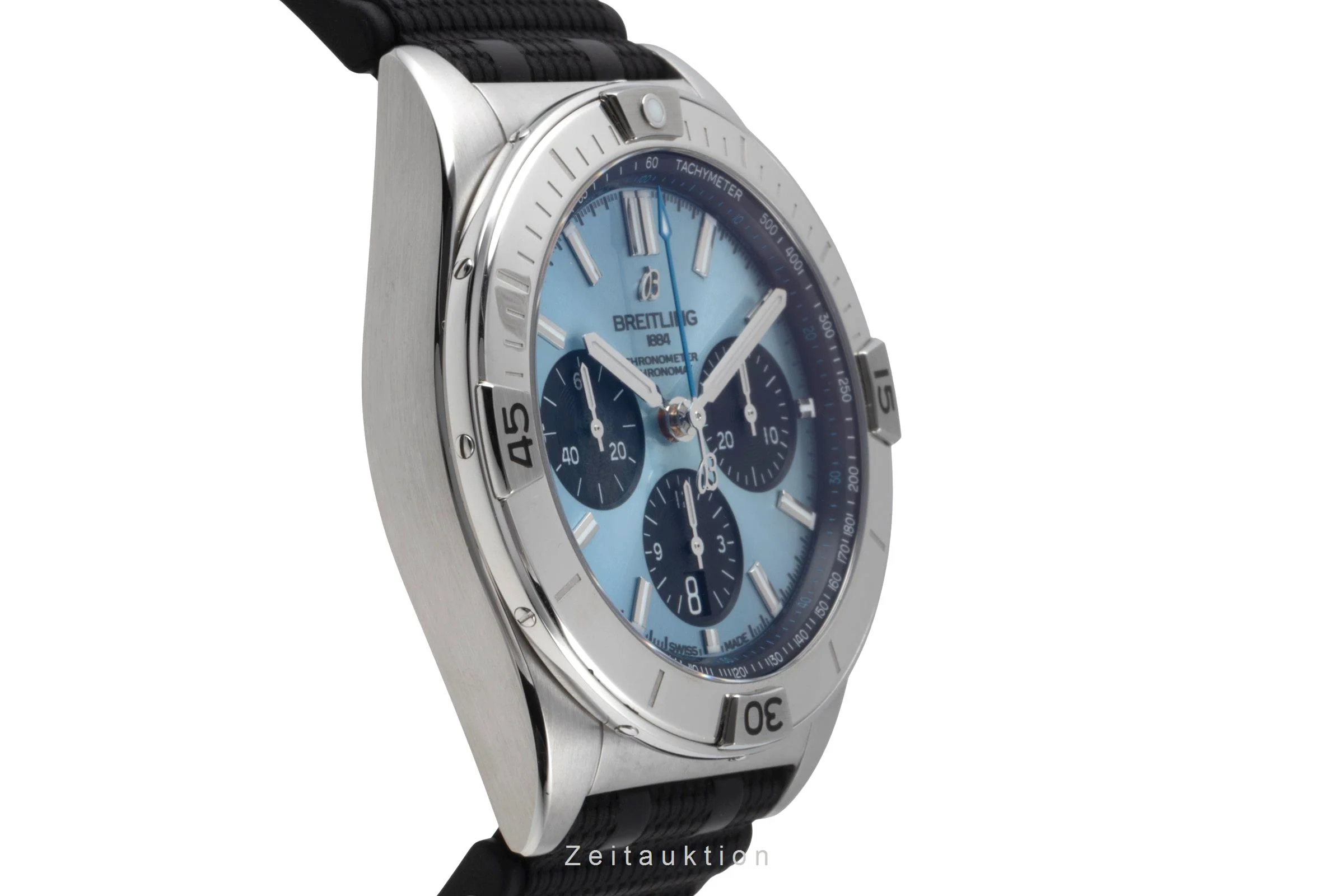 Breitling Chronomat chronograph steel / platinium automatic men's watch PB0134101C1S1 LP: 10600EUR  [2505525] - Image 8