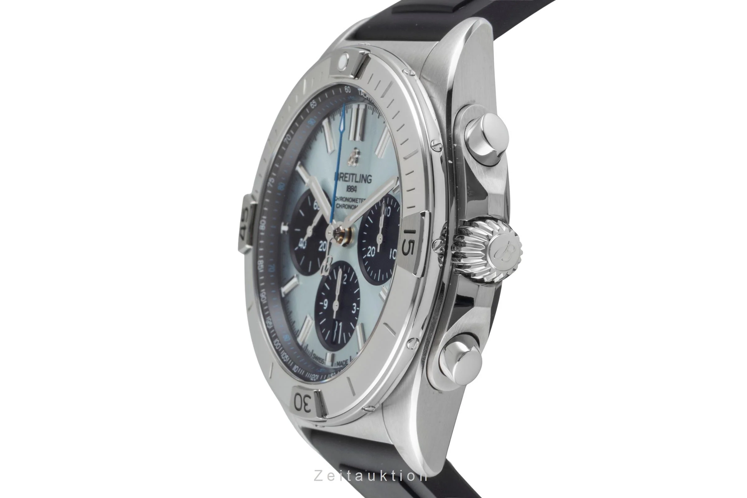 Breitling Chronomat chronograph steel / platinium automatic men's watch PB0134101C1S1 LP: 10600EUR  [2507031] - Image 7