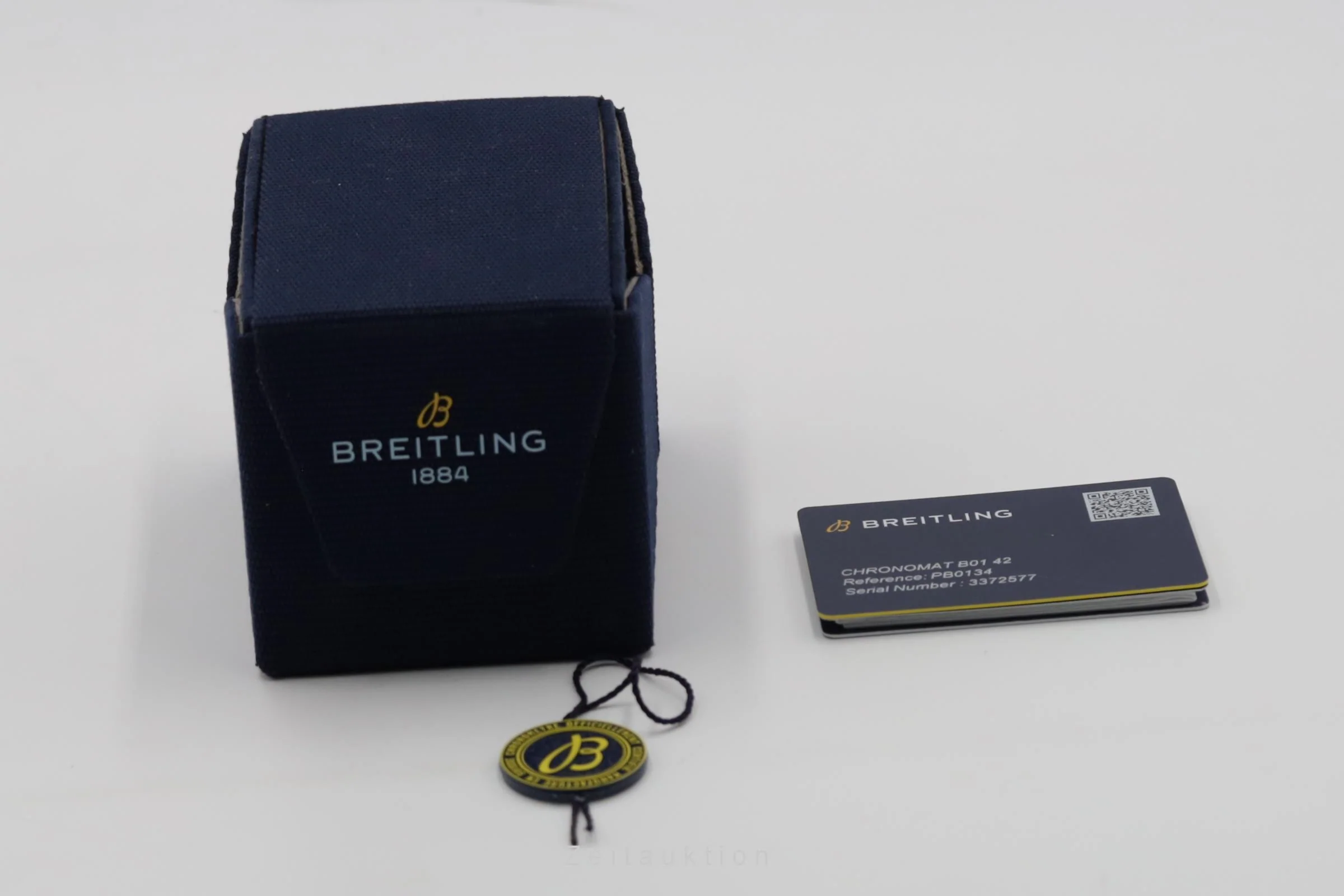 Breitling Chronomat chronograph steel / platinium automatic men's watch PB0134101C1S1 LP: 10600EUR  [2507031] - Image 9