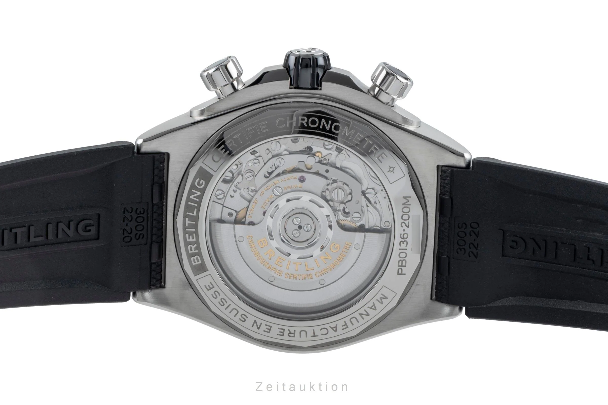 Breitling Chronomat chronograph steel / platinium automatic men's watch PB0136251C1S1 LP: 12650EUR  [2506709] - Image 12