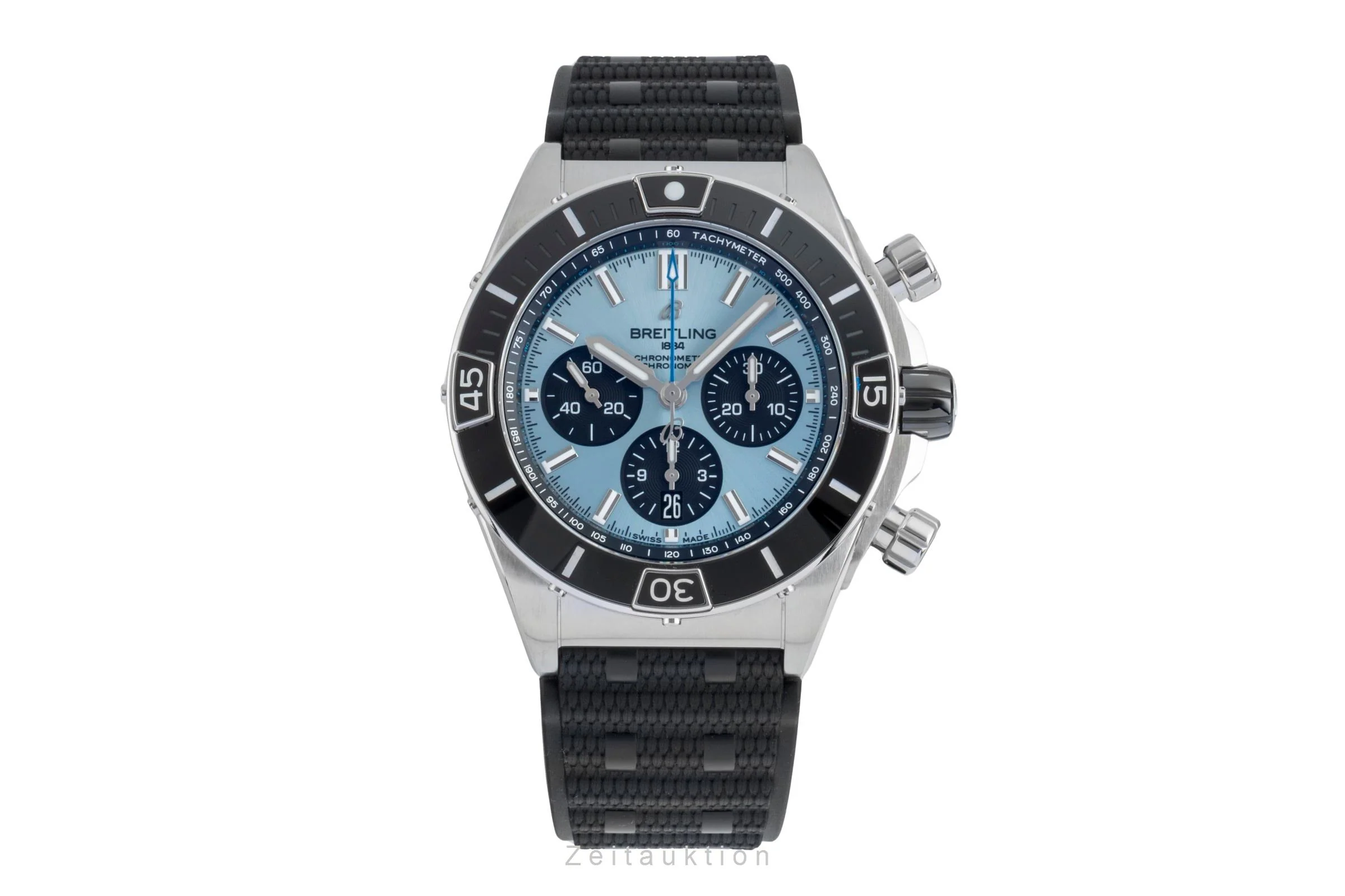 Breitling Chronomat chronograph steel / platinium automatic men's watch PB0136251C1S1 LP: 12650EUR  [2506709] - Image 5