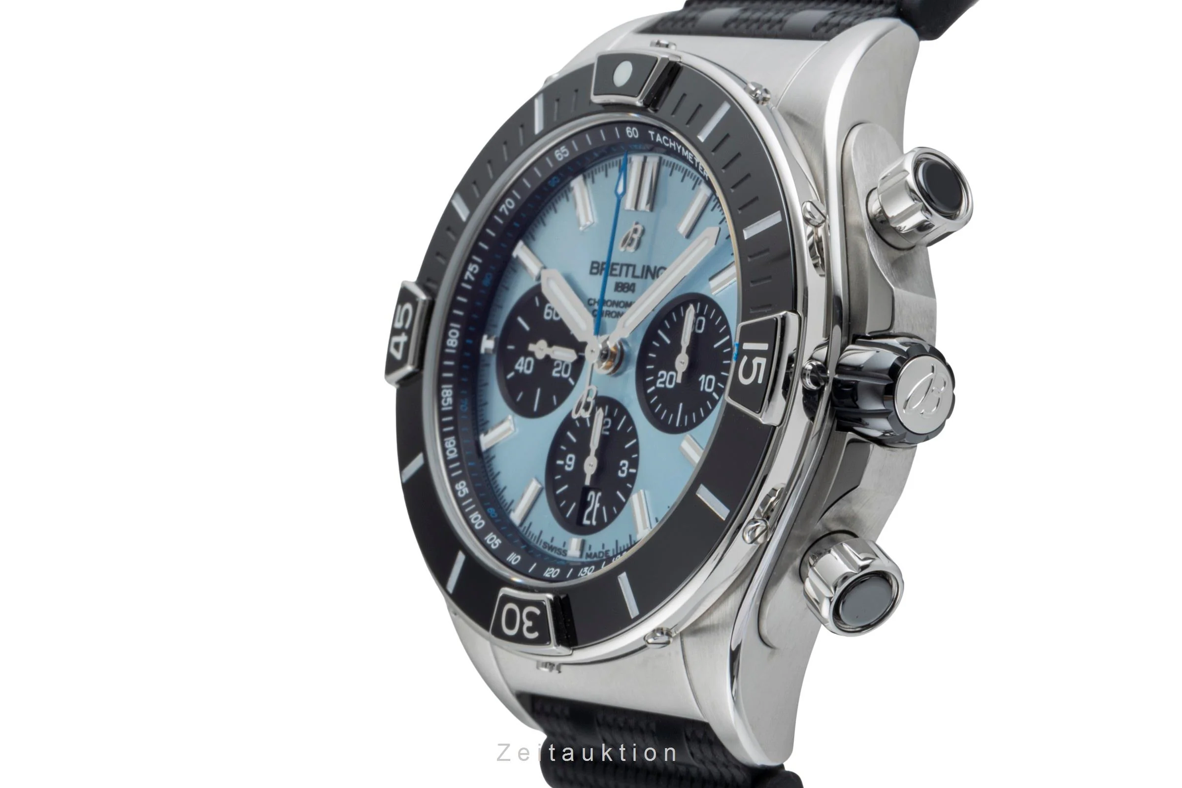 Breitling Chronomat chronograph steel / platinium automatic men's watch PB0136251C1S1 LP: 12650EUR  [2506709] - Image 7