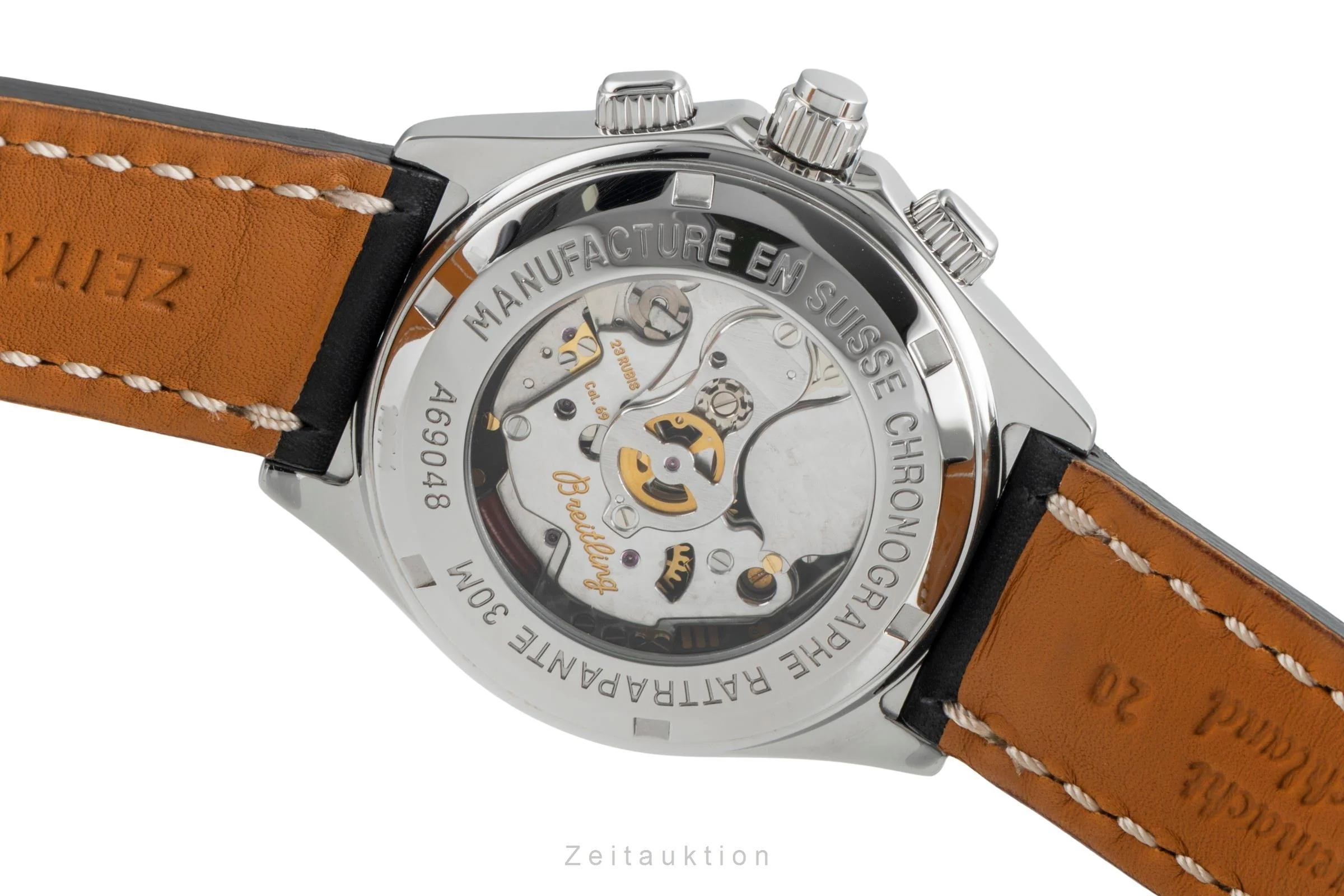 Breitling Chronomat chronograph steel quartz men's watch A69048  [2506647] - Image 12