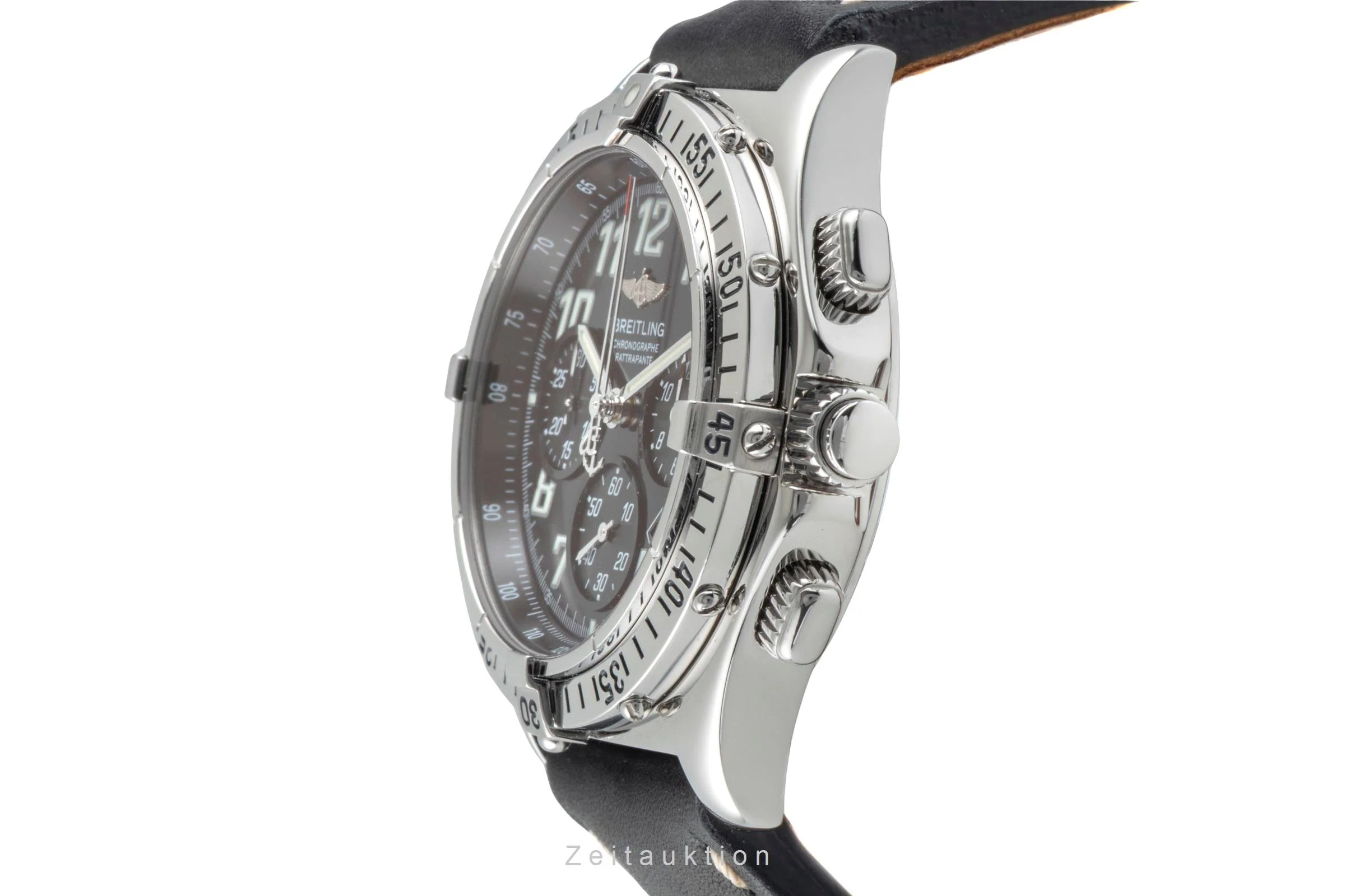Breitling Chronomat chronograph steel quartz men's watch A69048  [2506647] - Image 7