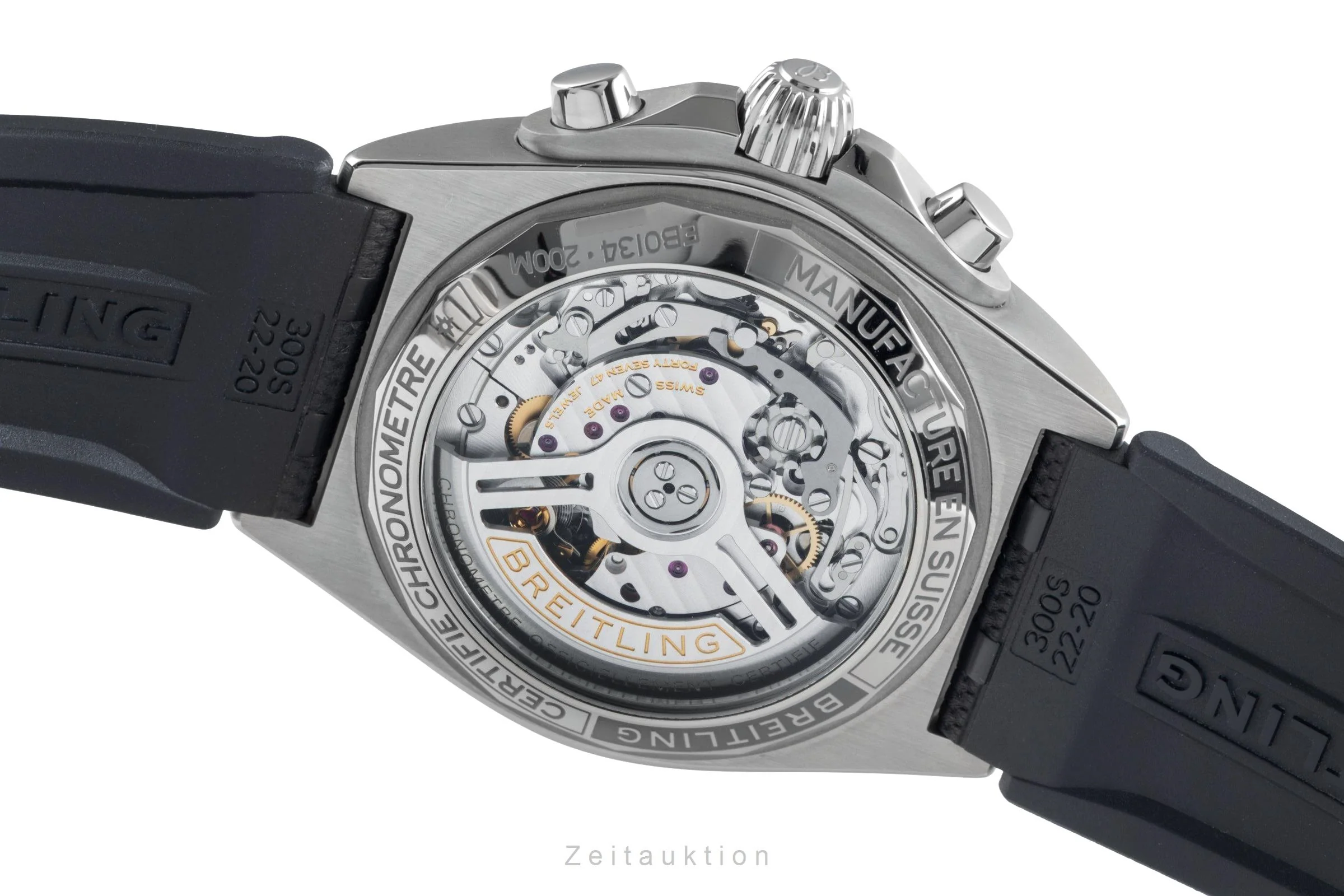 Breitling Chronomat chronograph titanium automatic men's watch EB0134101M1S1 LP: 9800EUR  [2505624] - Image 12