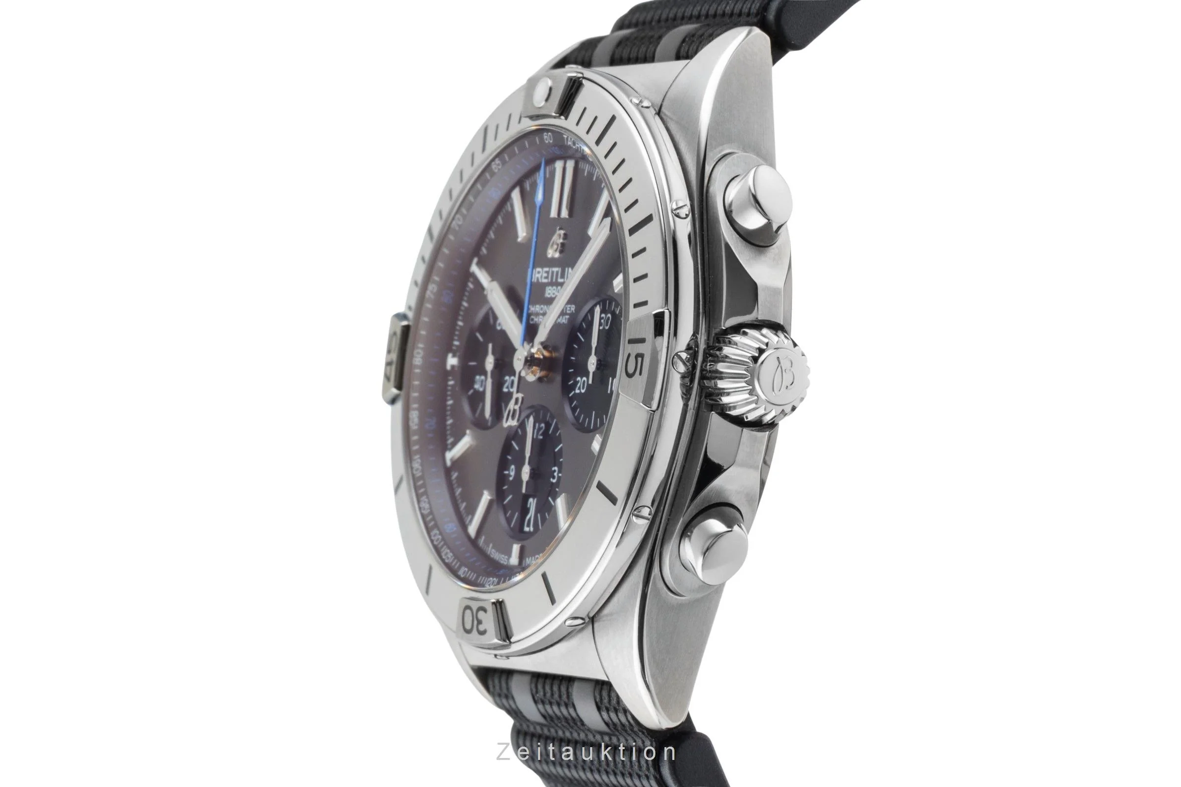 Breitling Chronomat chronograph titanium automatic men's watch EB0134101M1S1 LP: 9800EUR  [2505624] - Image 7