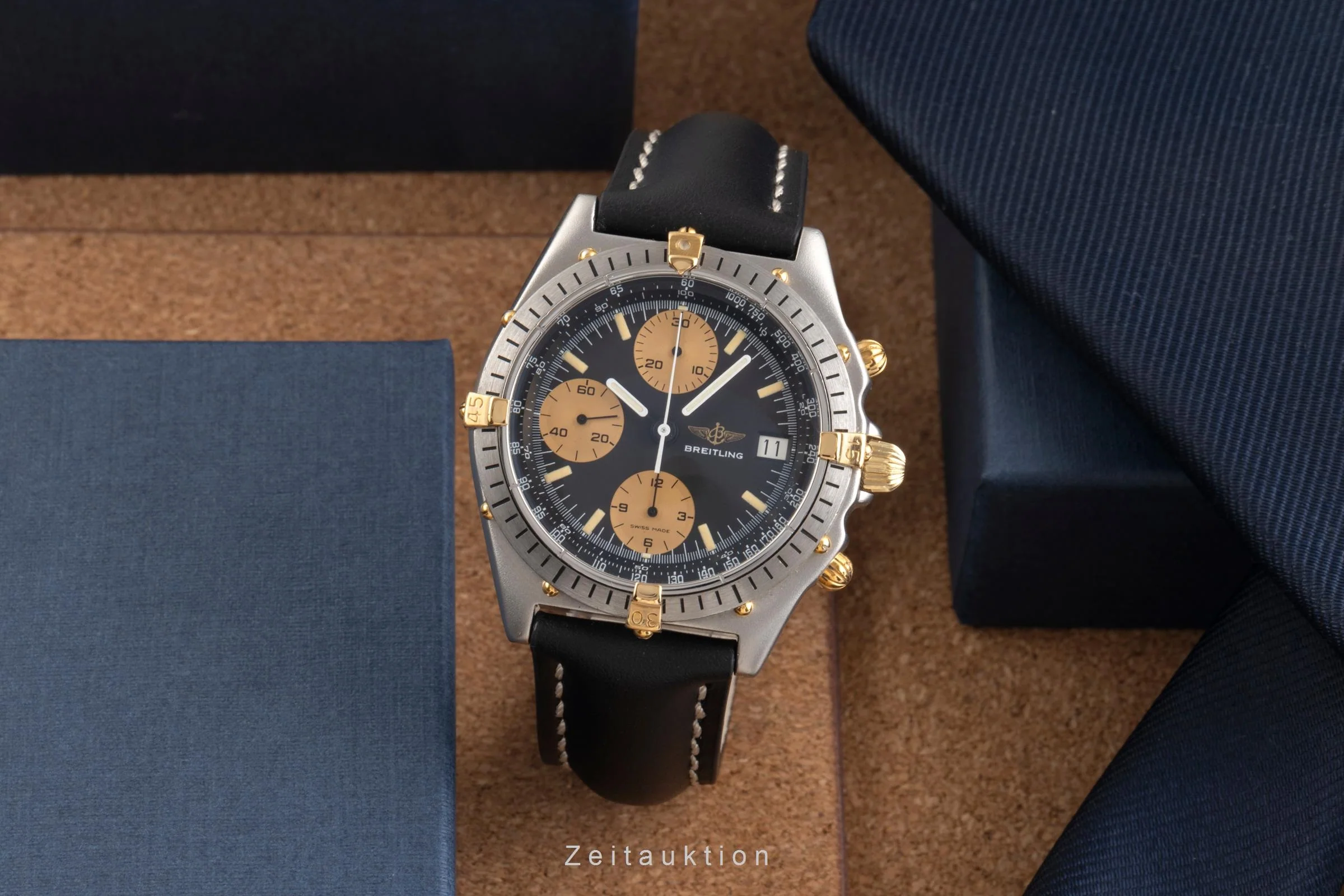 Breitling Chronomat gilt / steel automatic men's watch 81950  [2502749] - Image 4