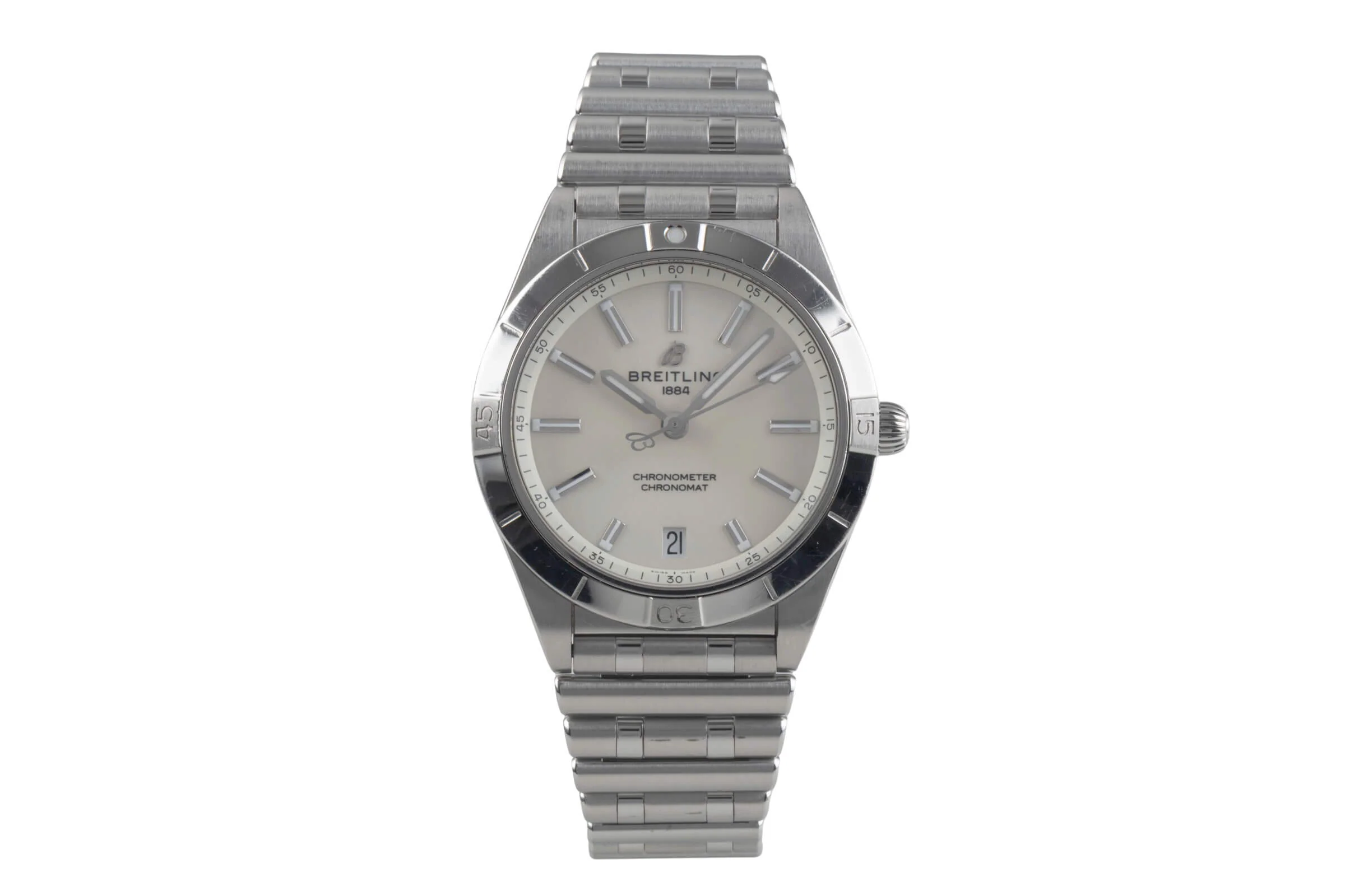 Breitling Chronomat steel automatic men's watch A10380101A3A1 LP: 5100EUR  [2500838] - Image 5