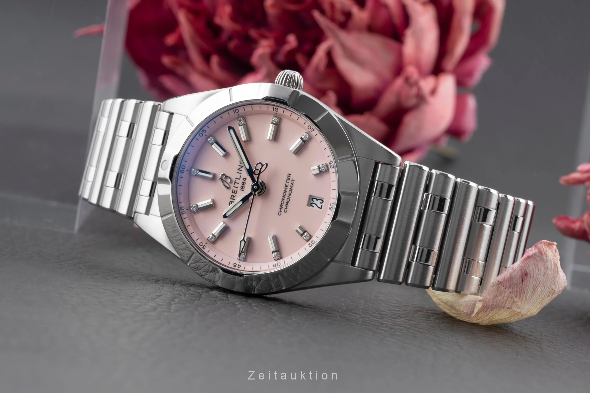 Breitling Chronomat steel quartz women's watch A77310 LP: 5200EUR  [2506733] - Image 3