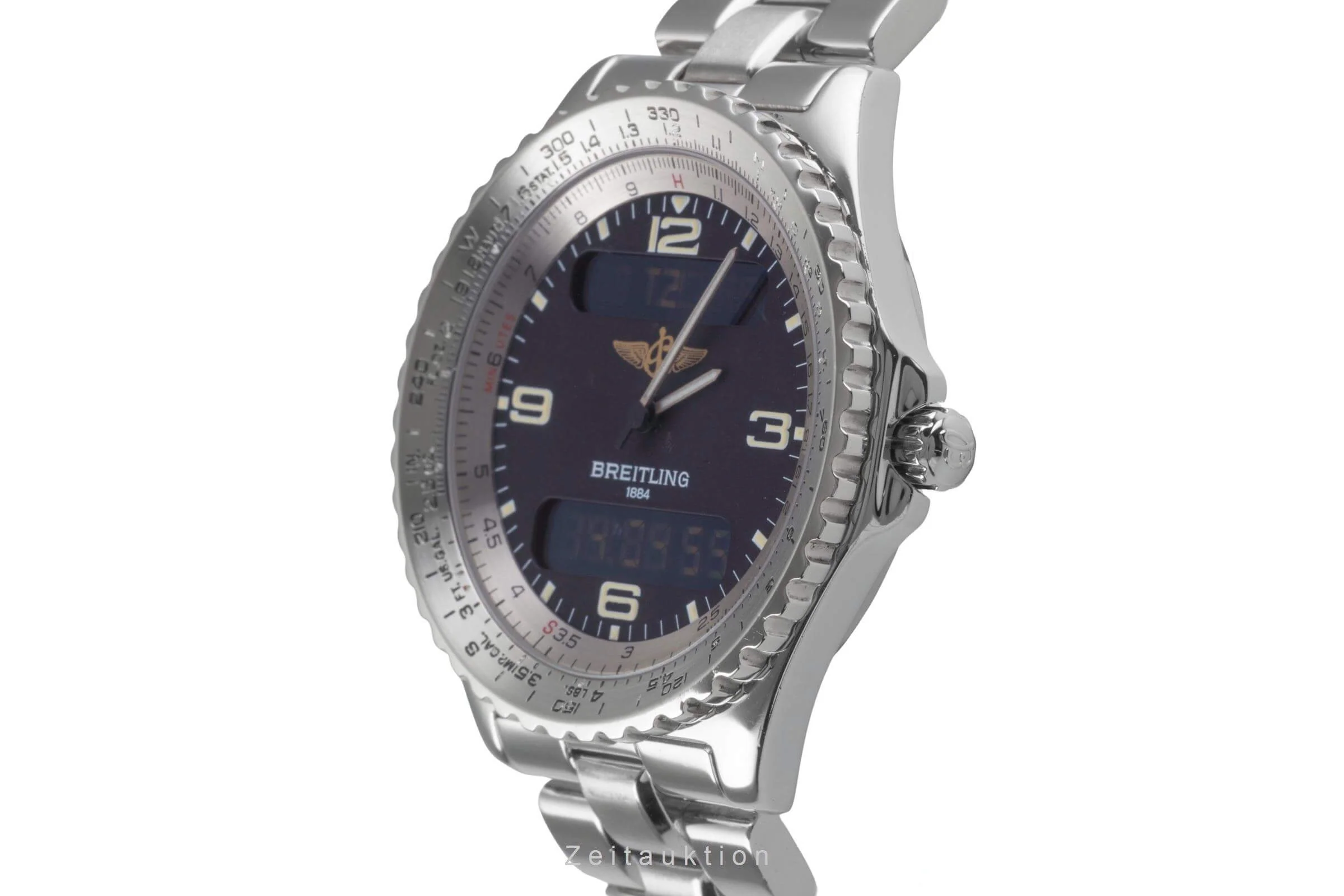 Breitling Chronospace steel quartz men's watch A56011  [2406075] - Image 6