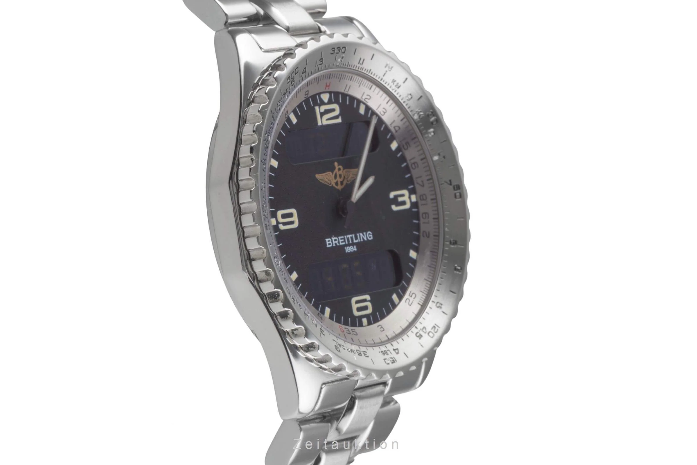 Breitling Chronospace steel quartz men's watch A56011  [2406075] - Image 7