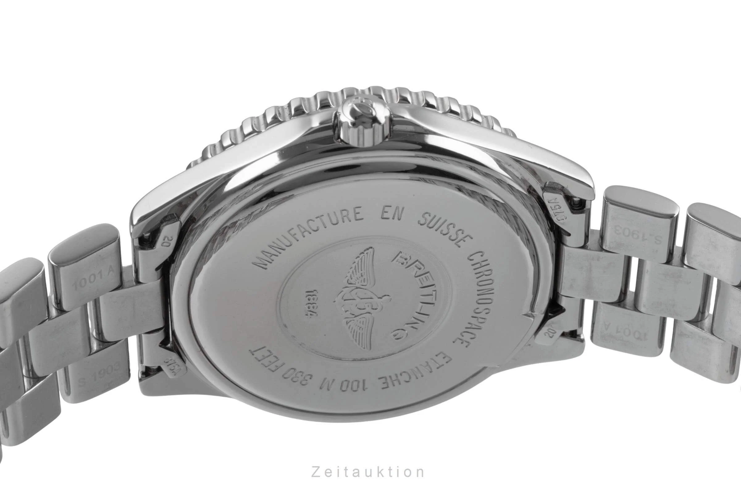 Breitling Chronospace steel quartz men's watch A56011  [2406075] - Image 9