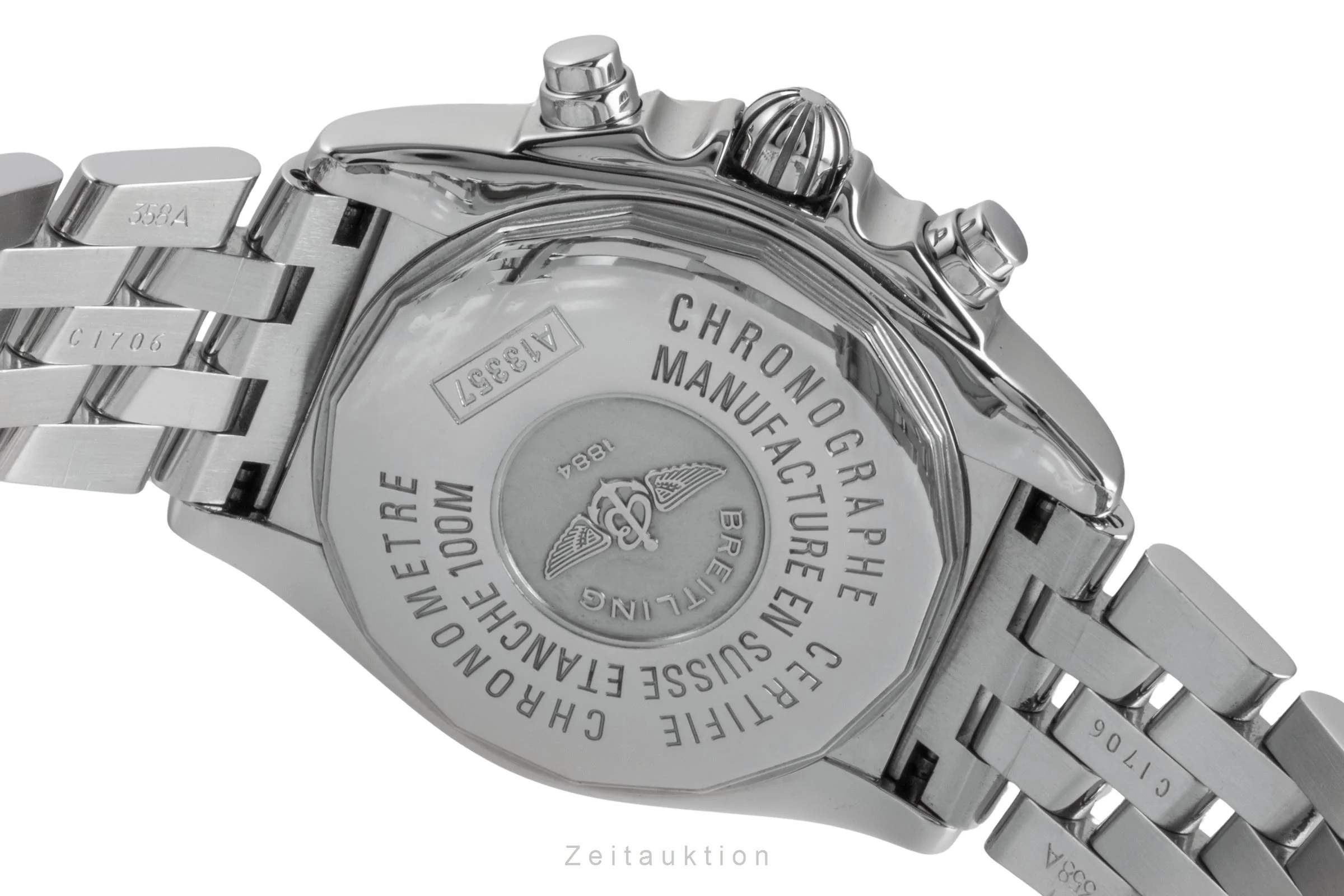 Breitling Cockpit chronograph steel automatic men's watch A13357  [2600085] - Image 13