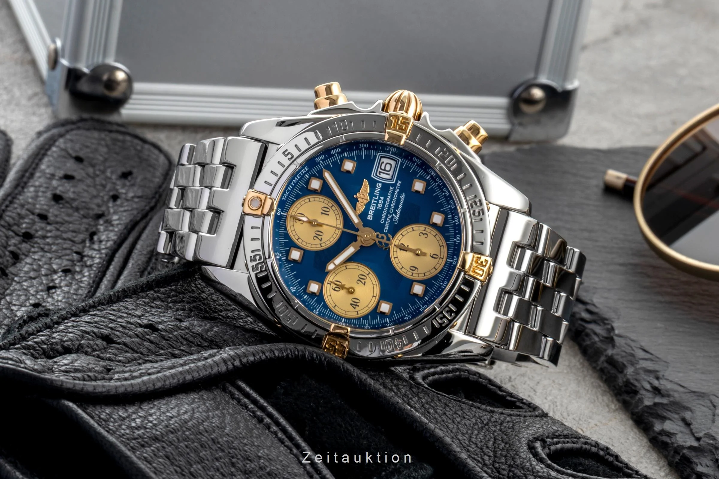 Breitling Cockpit chronograph steel / gold automatic men's watch B13357  [2600985] - Image 3