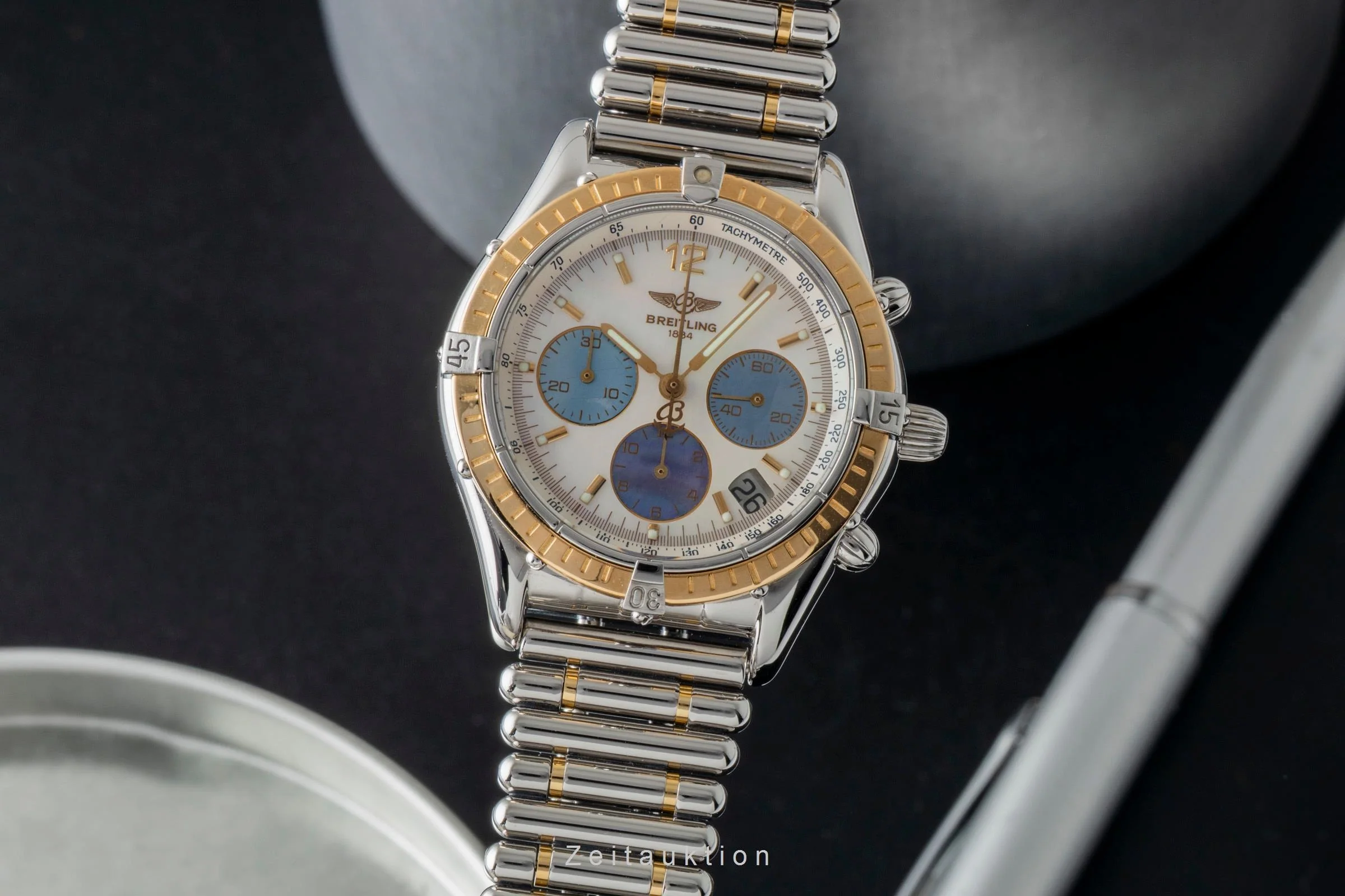 Breitling Cockpit chronograph steel / gold automatic unisex D30012  [2507094] - Image 2