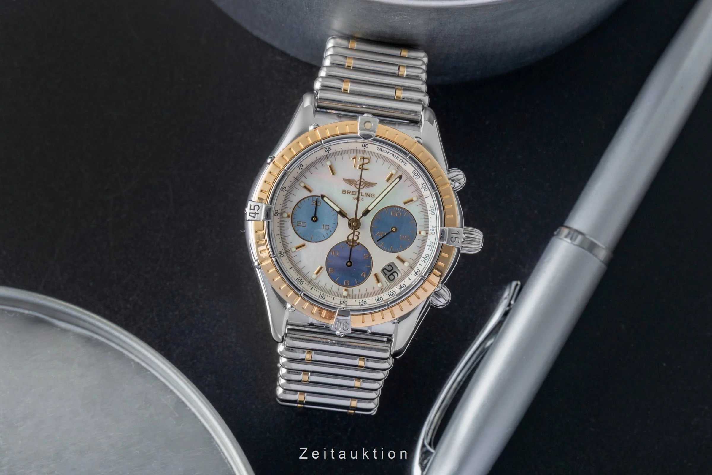 Breitling Cockpit chronograph steel / gold automatic unisex D30012  [2507094] - Image 4