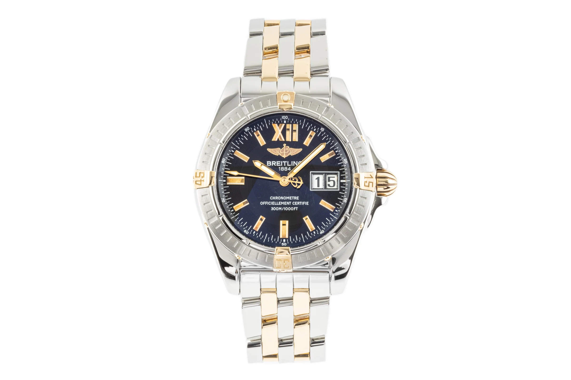 Breitling Cockpit steel / gold automatic men's watch B49350 LP: 4420EUR  [2300172] - Image 4