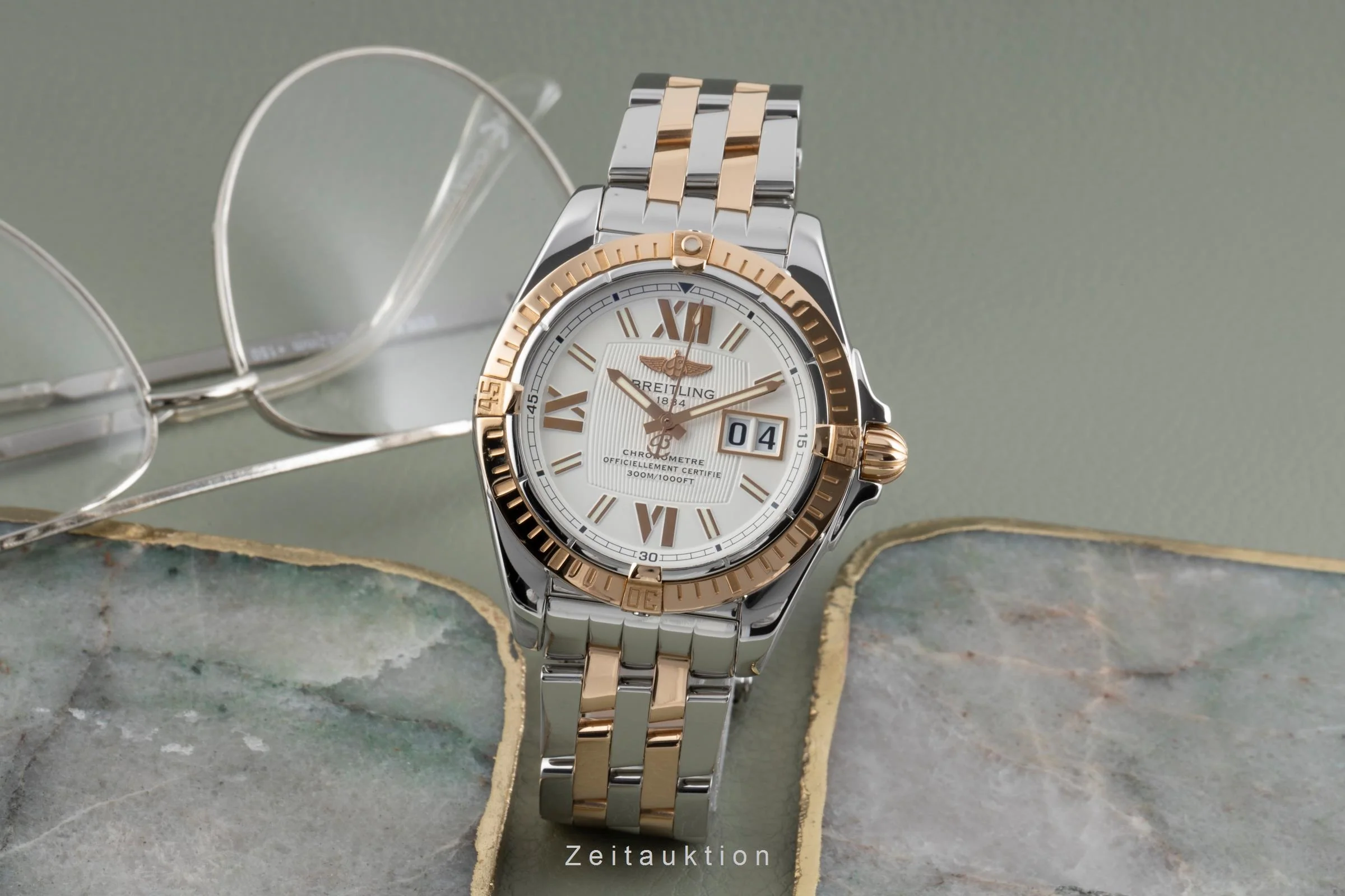 Breitling Cockpit steel / gold automatic men's watch C49350  [2503327] - Image 4