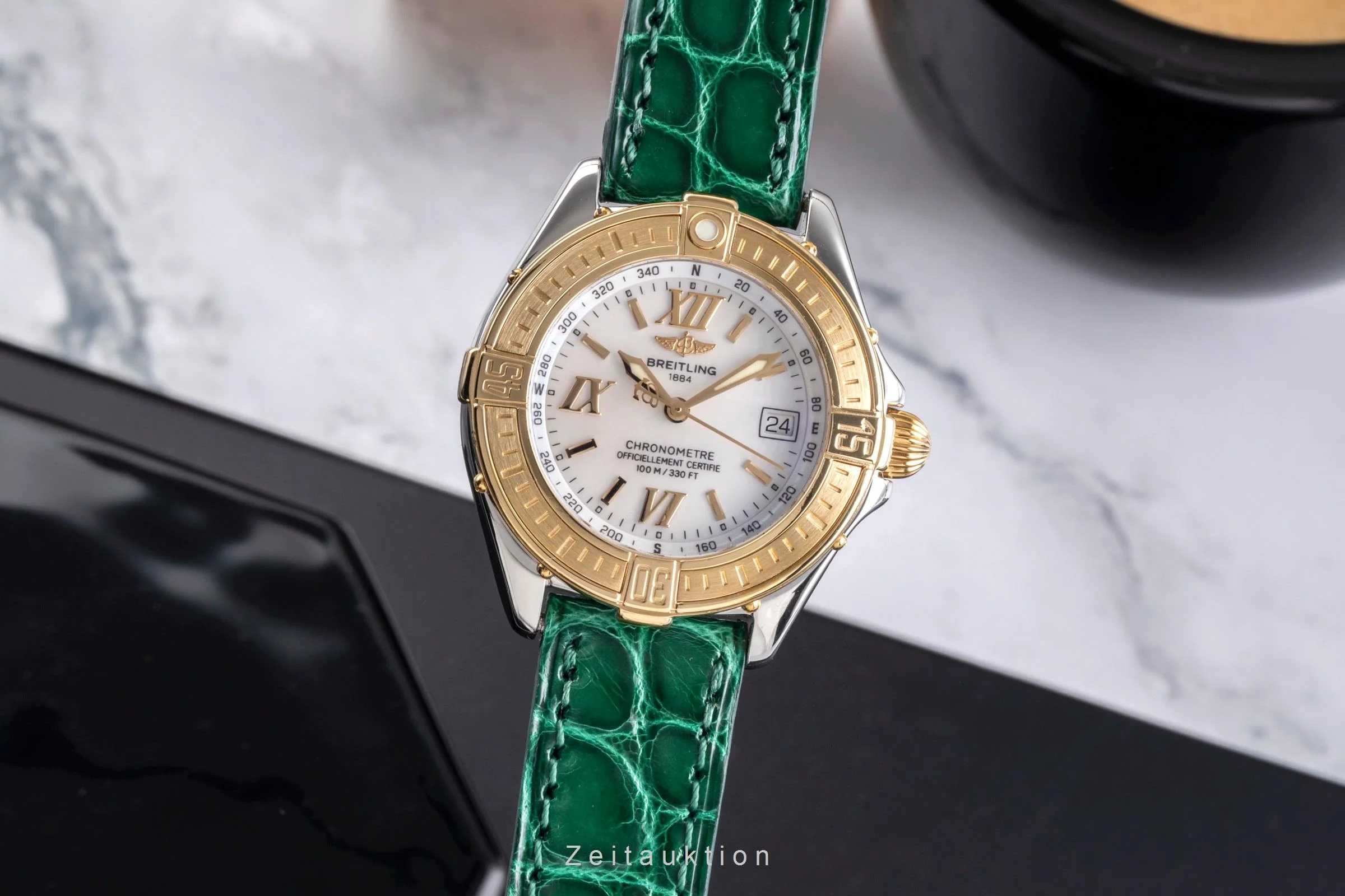 Breitling Cockpit steel / gold quartz women's watch D67365  [2504428] - Image 2