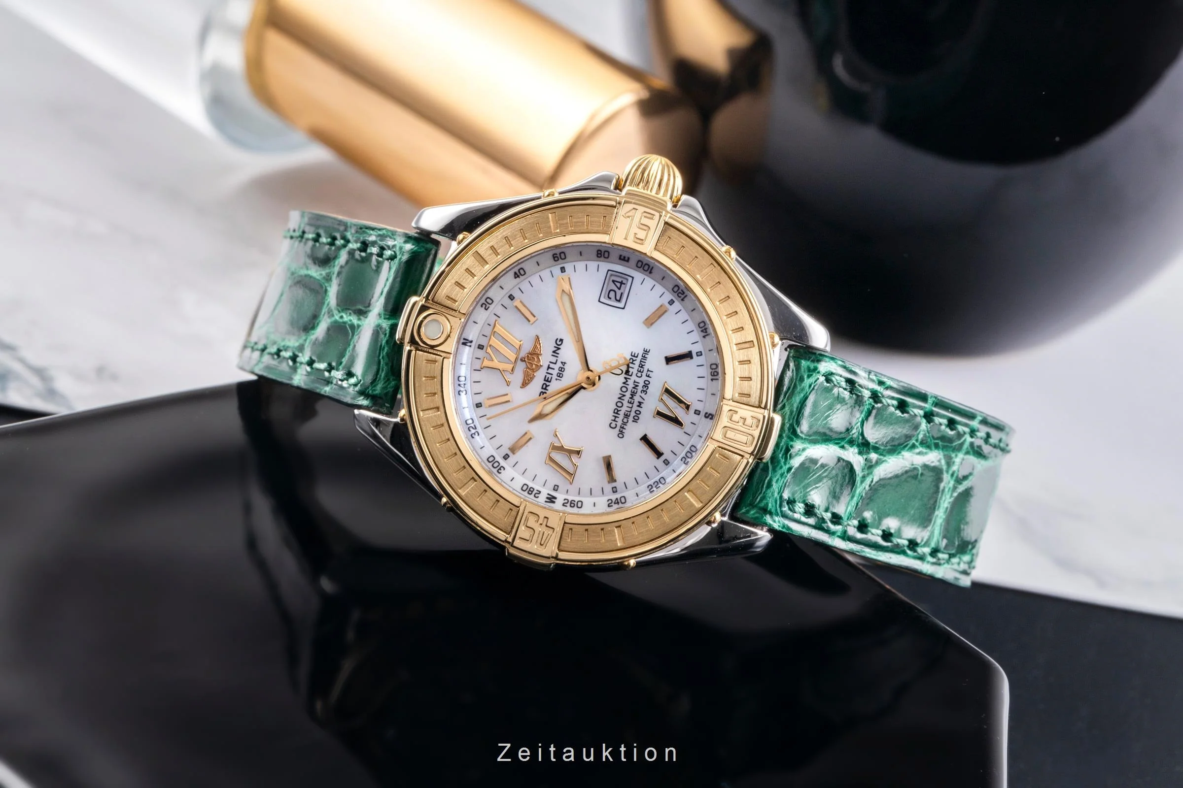 Breitling Cockpit steel / gold quartz women's watch D67365  [2504428] - Image 3