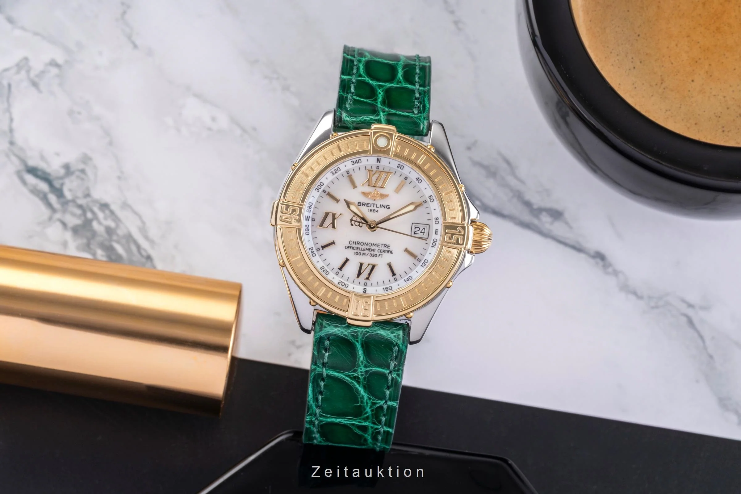 Breitling Cockpit steel / gold quartz women's watch D67365  [2504428] - Image 4