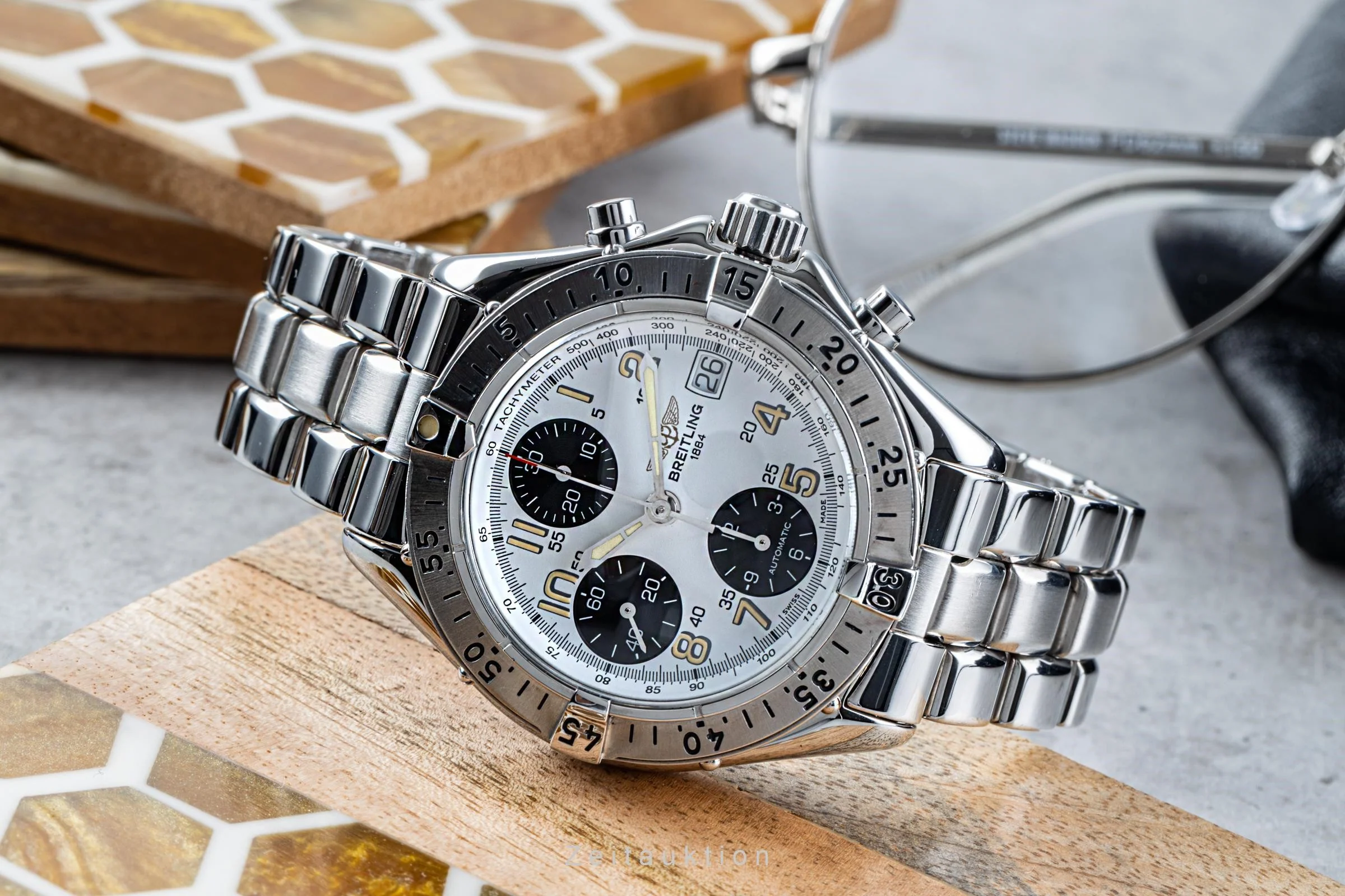 Breitling Colt Chronograph  chronograph steel automatic men's watch A13035.1  [2204505] - Image 2