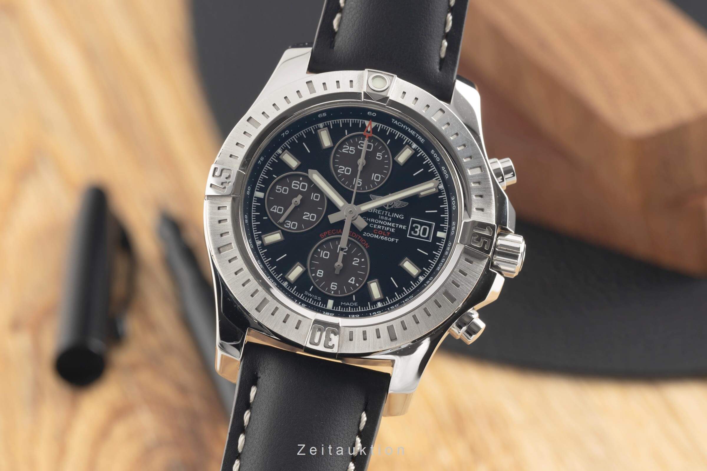 Breitling Colt Chronograph  chronograph steel automatic men's watch A13388  [2501181] - Image 2