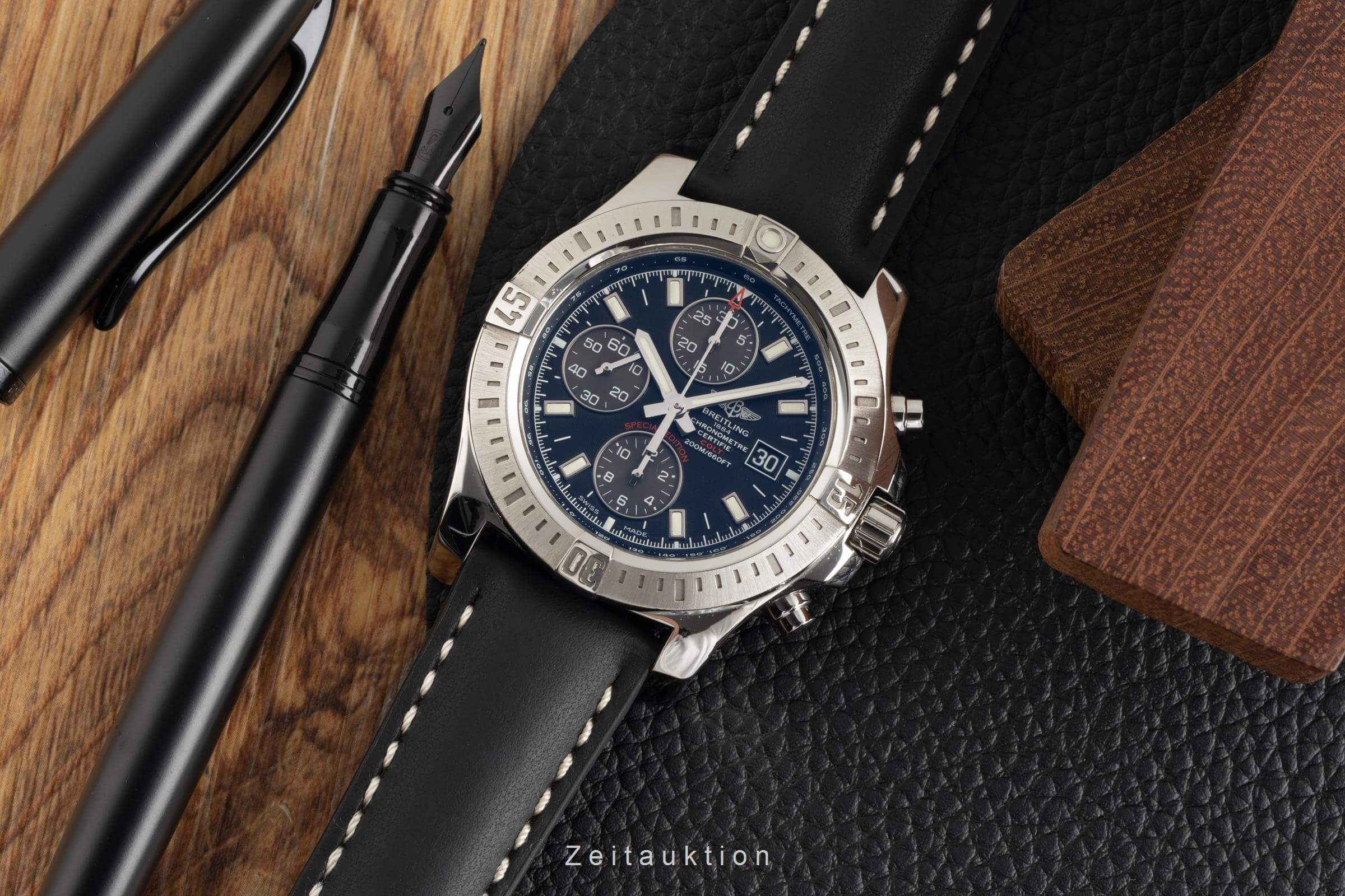 Breitling Colt Chronograph  chronograph steel automatic men's watch A13388  [2501181] - Image 4