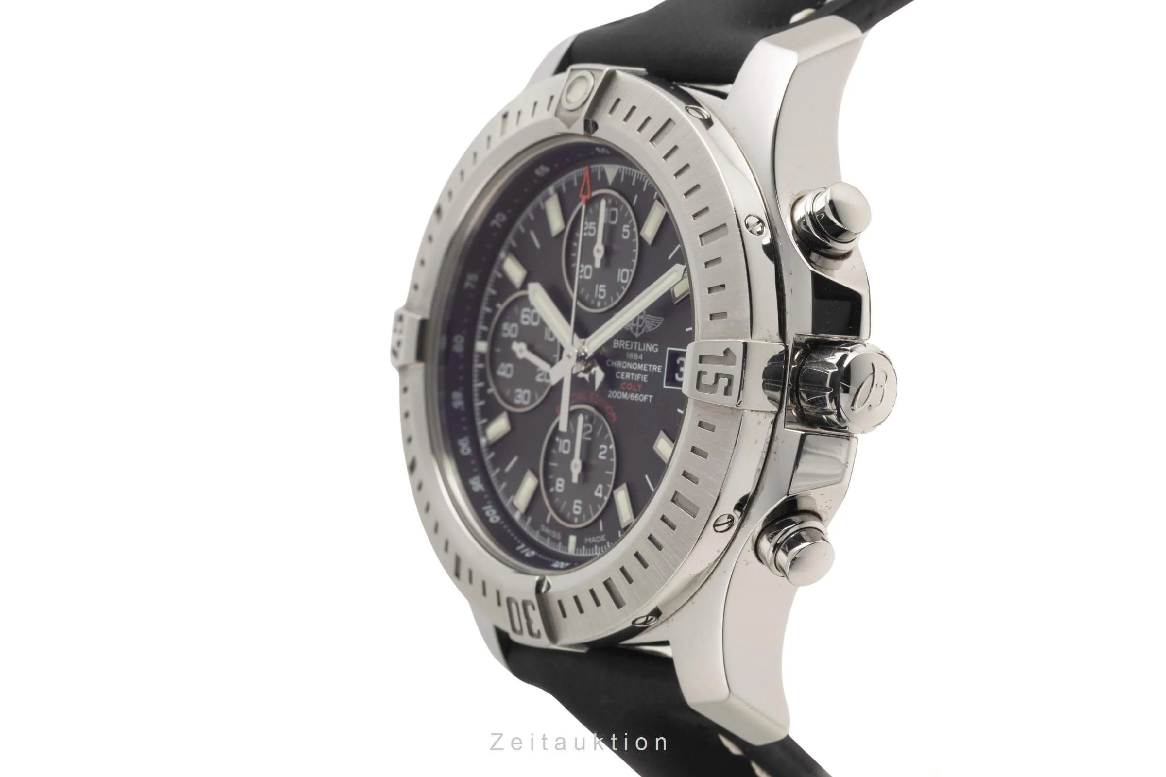 Breitling Colt Chronograph  chronograph steel automatic men's watch A13388  [2501181] - Image 7
