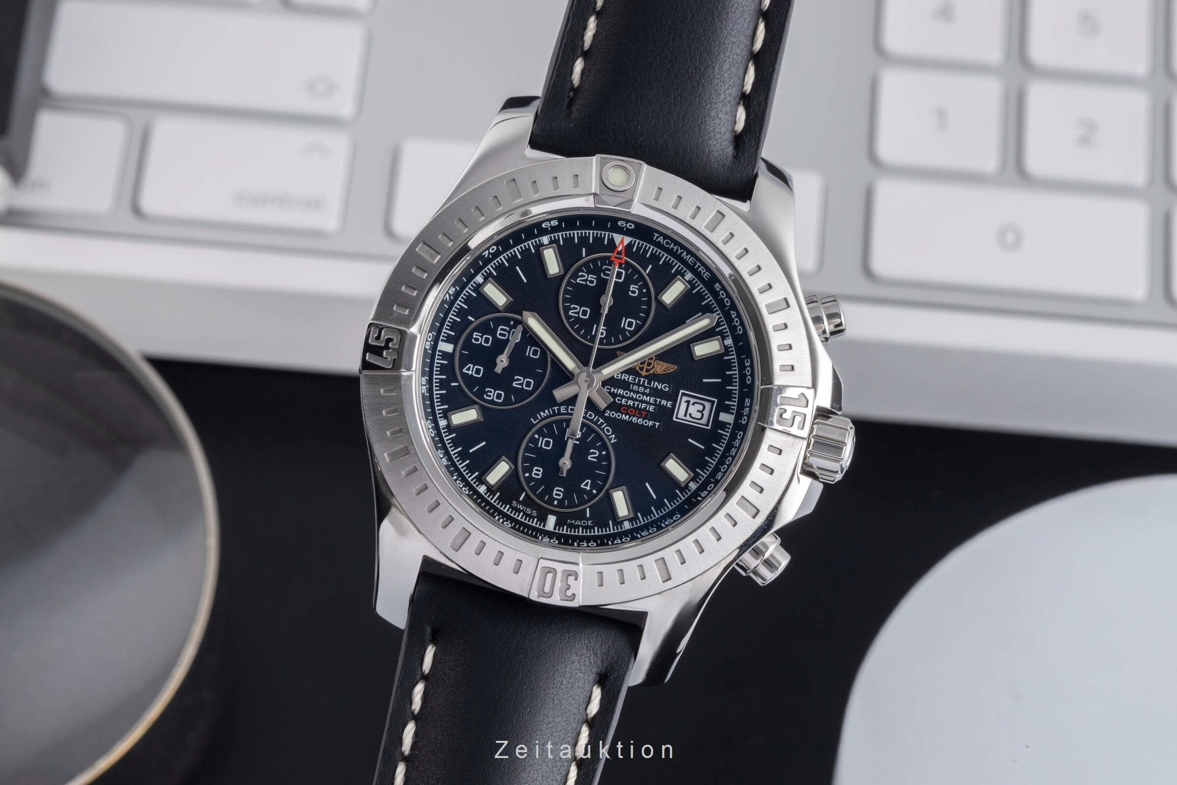 Breitling Colt Chronograph  chronograph steel automatic men's watch A13388 Limited  [2501895] - Image 2