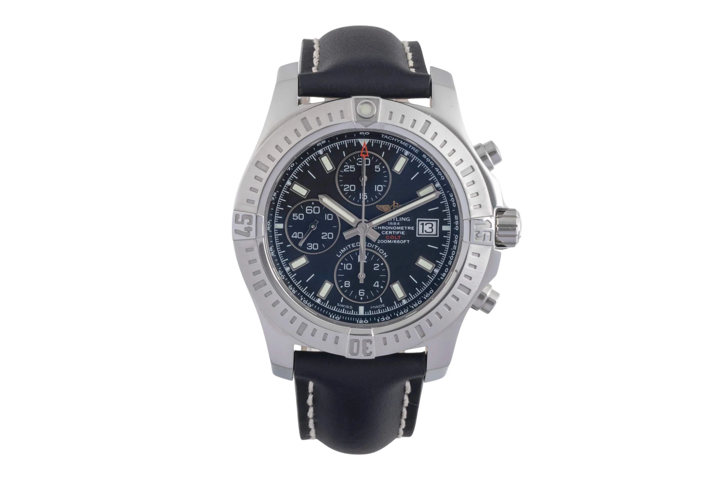 Breitling Colt Chronograph  chronograph steel automatic men's watch A13388 Limited  [2501895] - Image 5