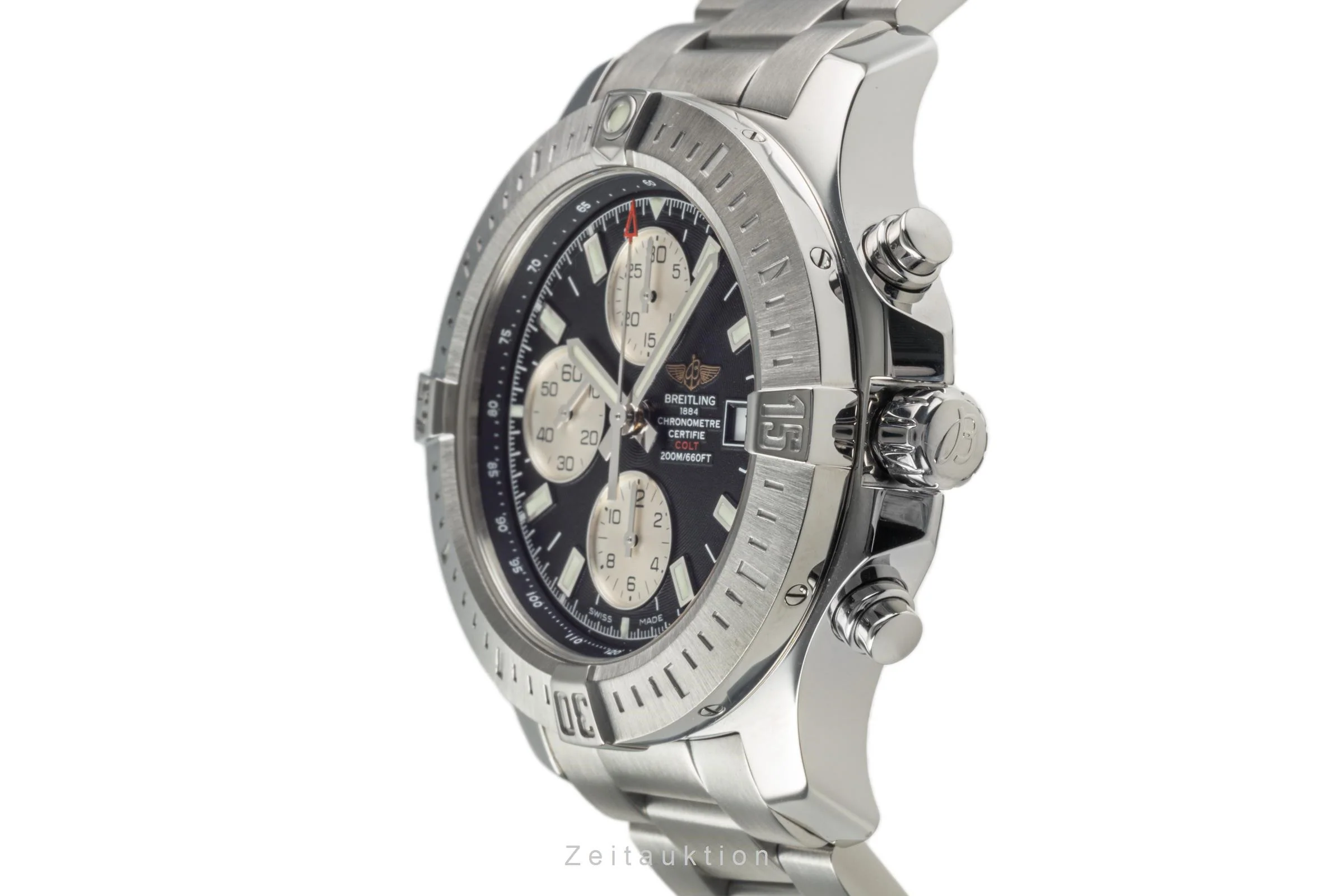 Breitling Colt Chronograph  chronograph steel automatic men's watch A1338811, BD83  [2302650] - Image 6