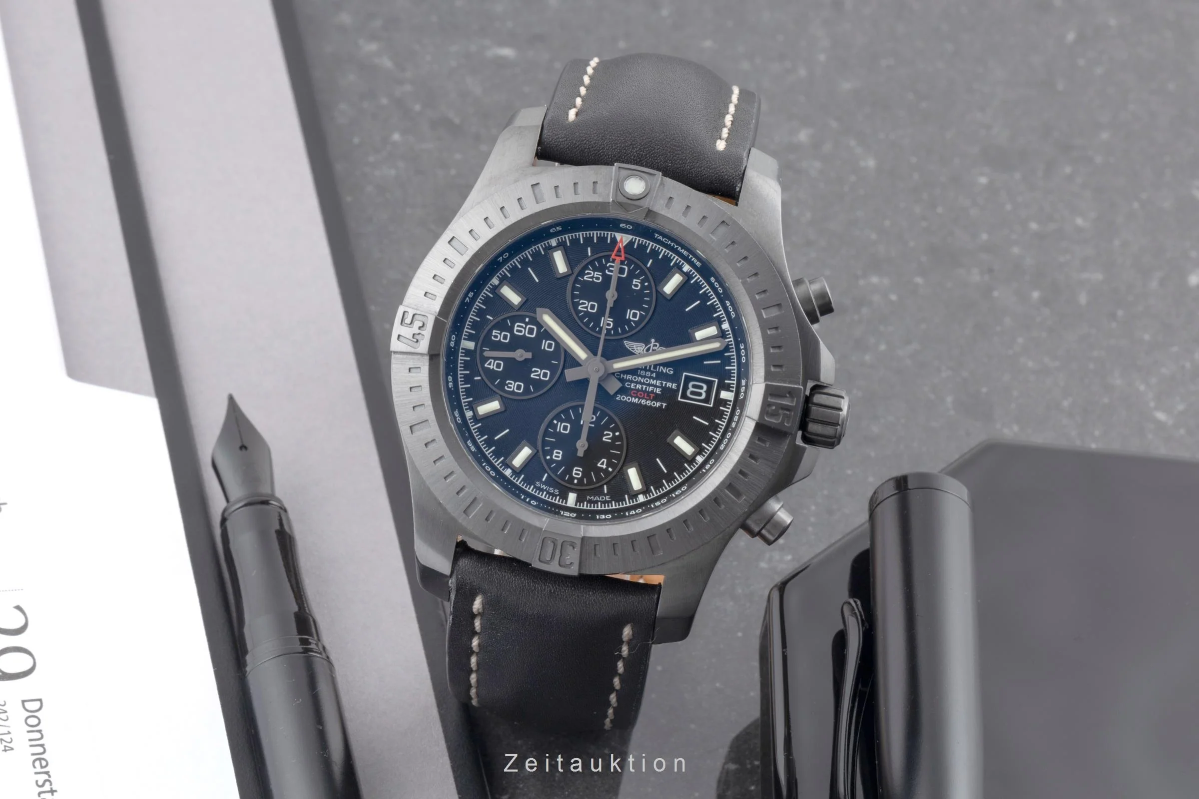 Breitling Colt Chronograph  chronograph steel automatic men's watch M1338810/BF01  [2506429] - Image 4