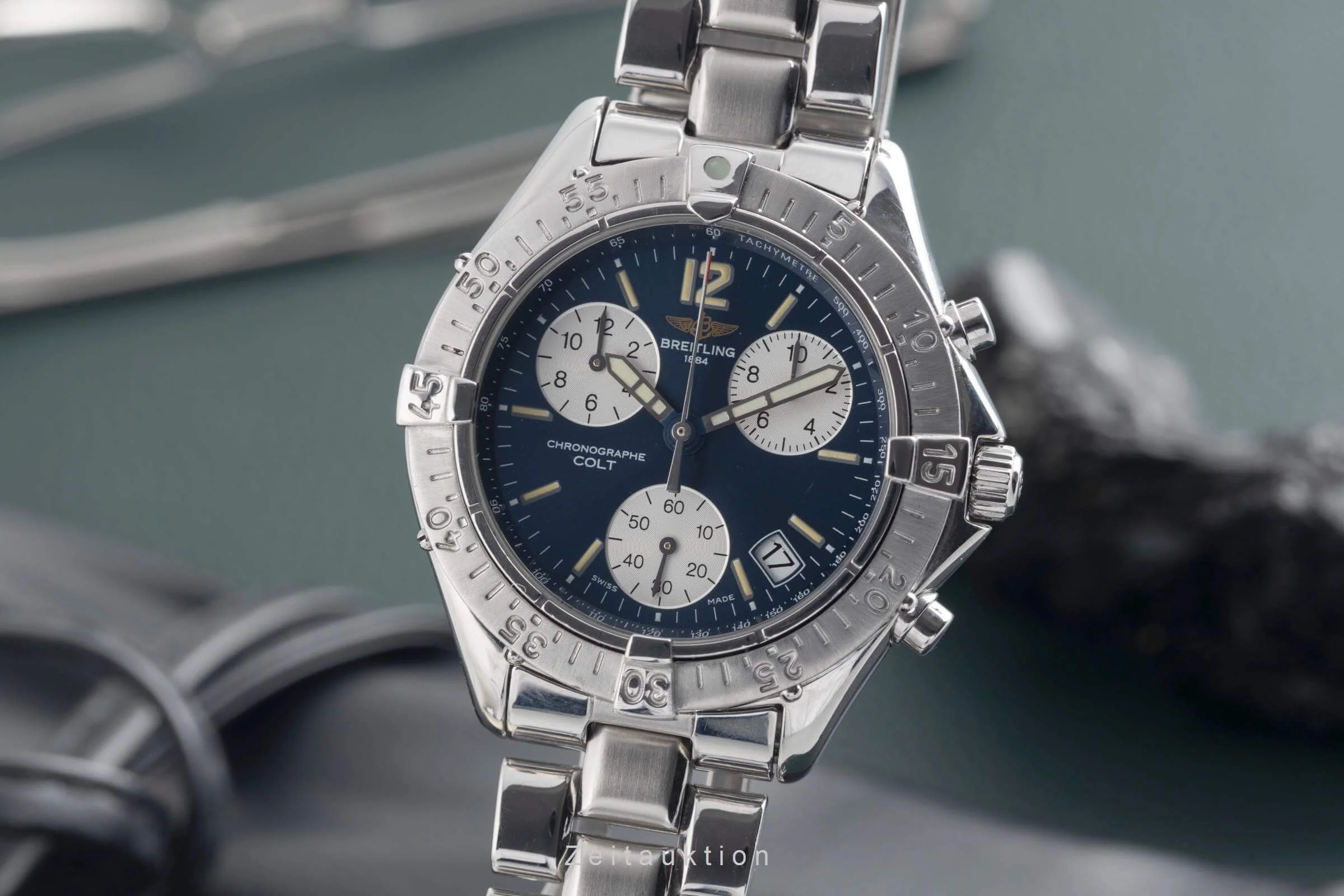 Breitling Colt Chronograph  chronograph steel quartz men's watch A53035  [2501801] - Image 2