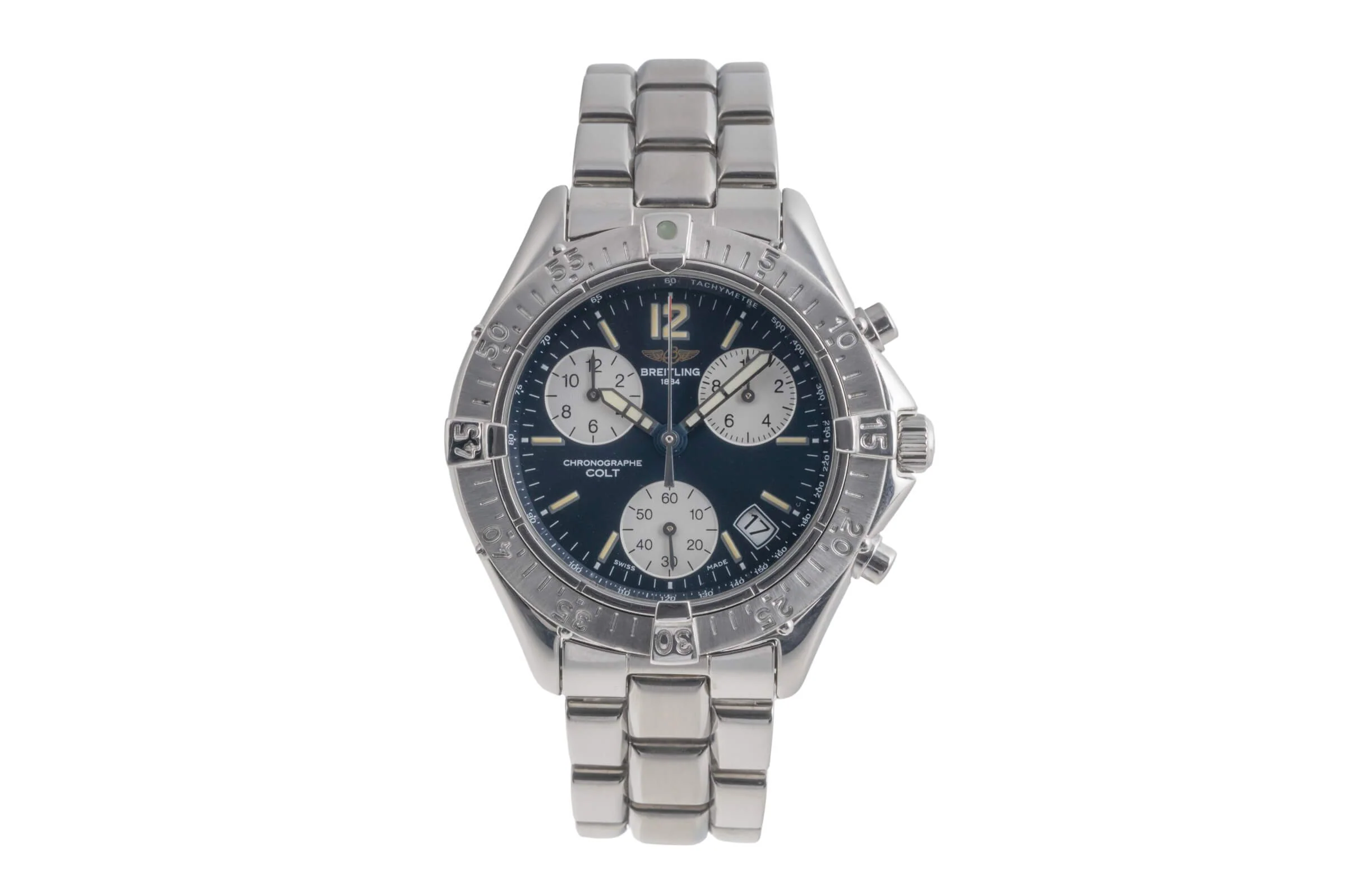 Breitling Colt Chronograph  chronograph steel quartz men's watch A53035  [2501801] - Image 5