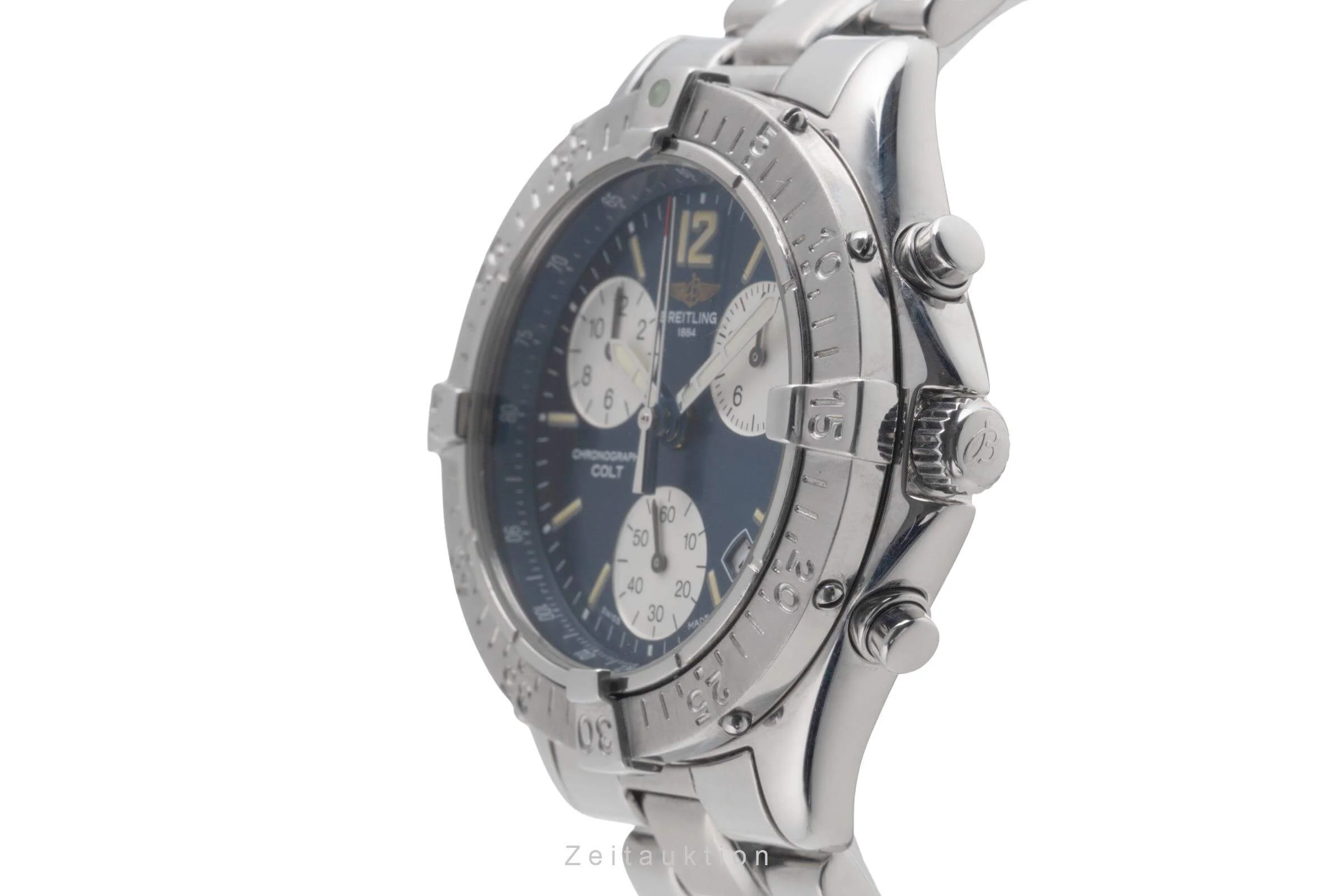 Breitling Colt Chronograph  chronograph steel quartz men's watch A53035  [2501801] - Image 7
