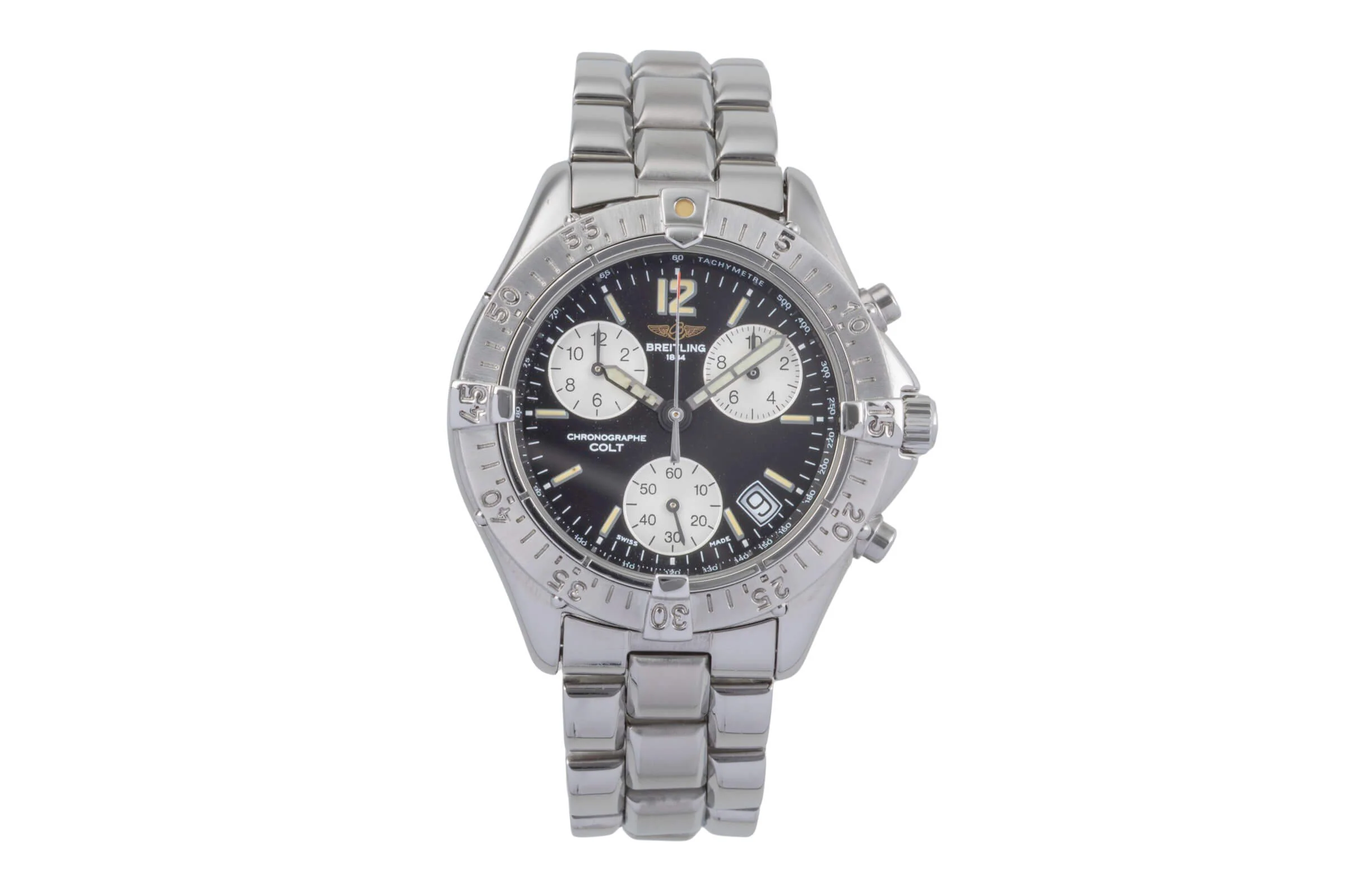 Breitling Colt Chronograph  chronograph steel quartz men's watch A53035  [2502283] - Image 5