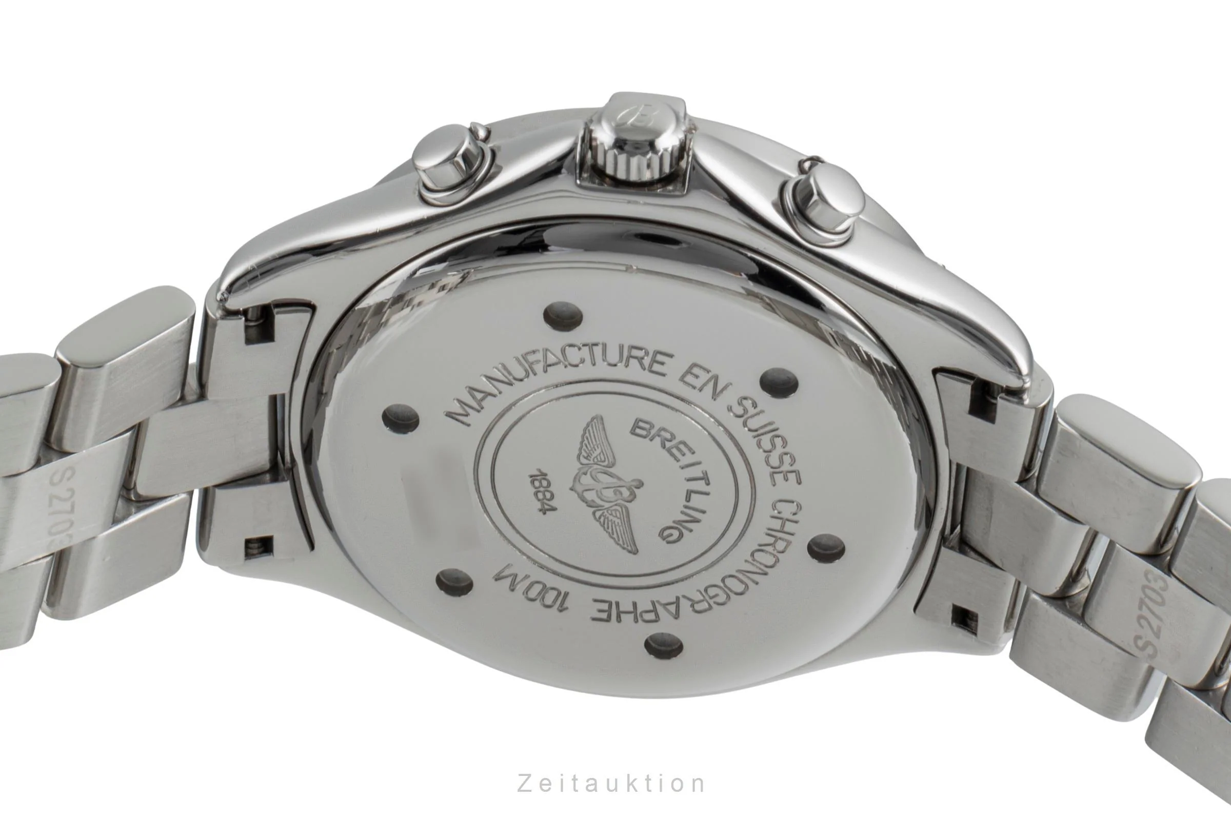Breitling Colt Chronograph  chronograph steel quartz men's watch A53035  [2506323] - Image 11