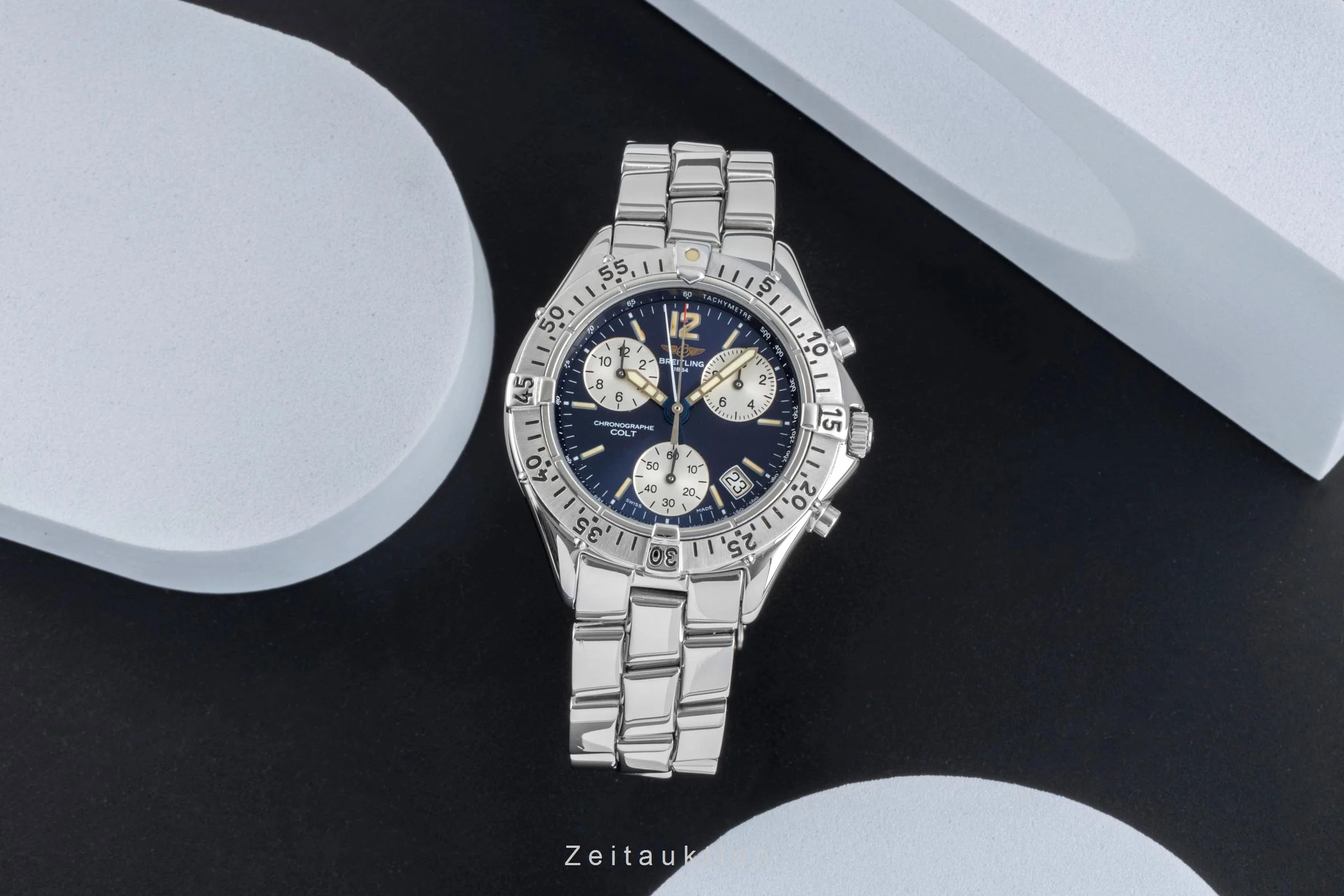Breitling Colt Chronograph  chronograph steel quartz men's watch A53035  [2506323] - Image 4