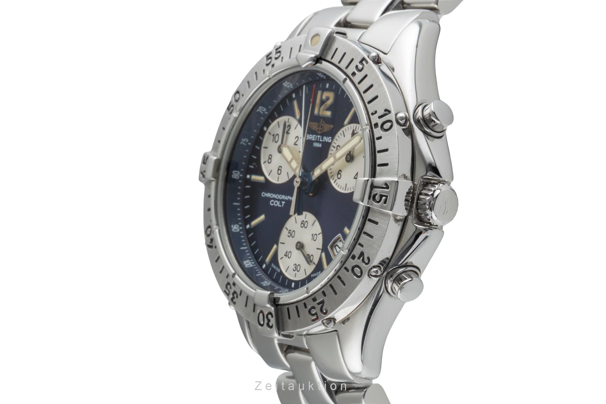 Breitling Colt Chronograph  chronograph steel quartz men's watch A53035  [2506323] - Image 7