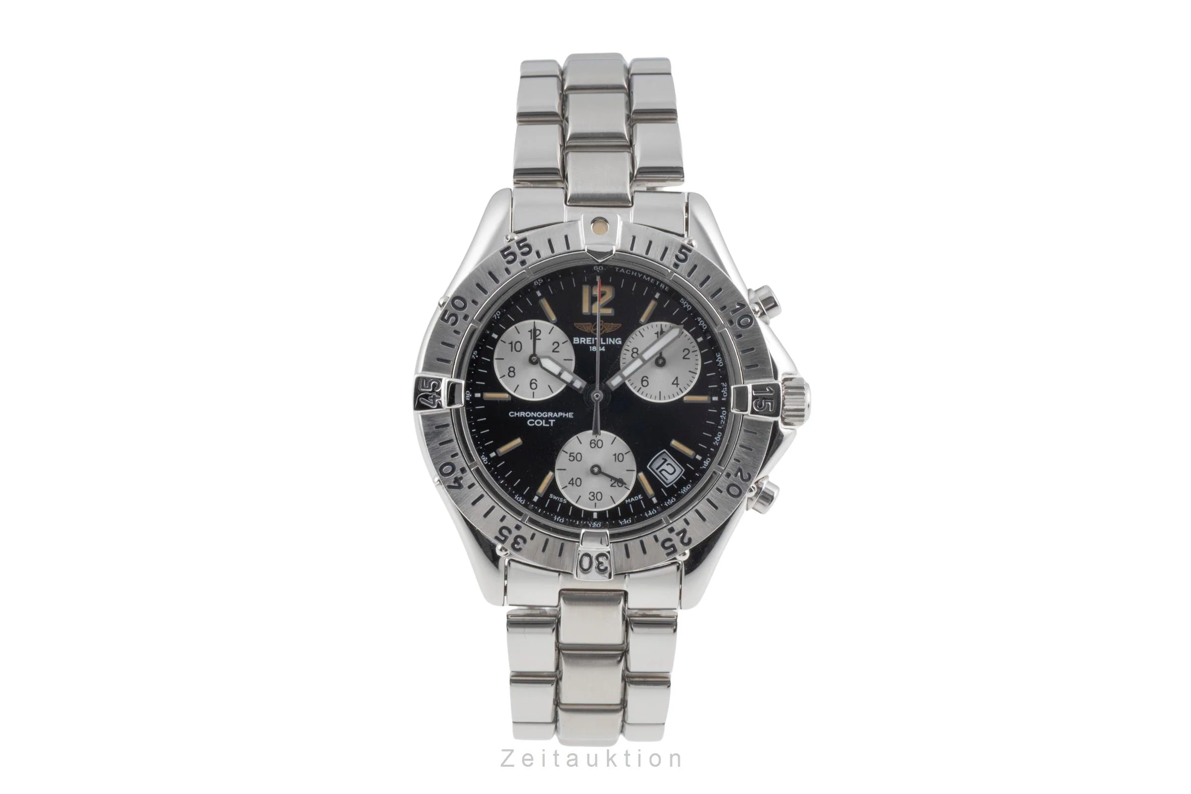 Breitling Colt Chronograph  chronograph steel quartz men's watch A53035  [2600503] - Image 5