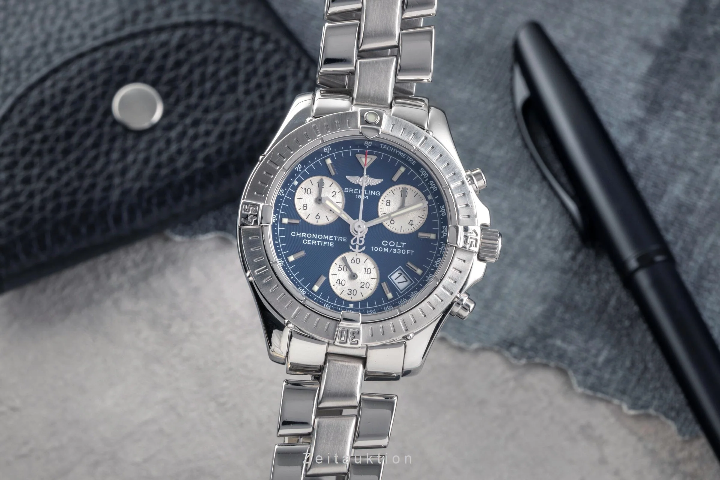 Breitling Colt Chronograph  chronograph steel quartz men's watch A73350-021  [2504303] - Image 2