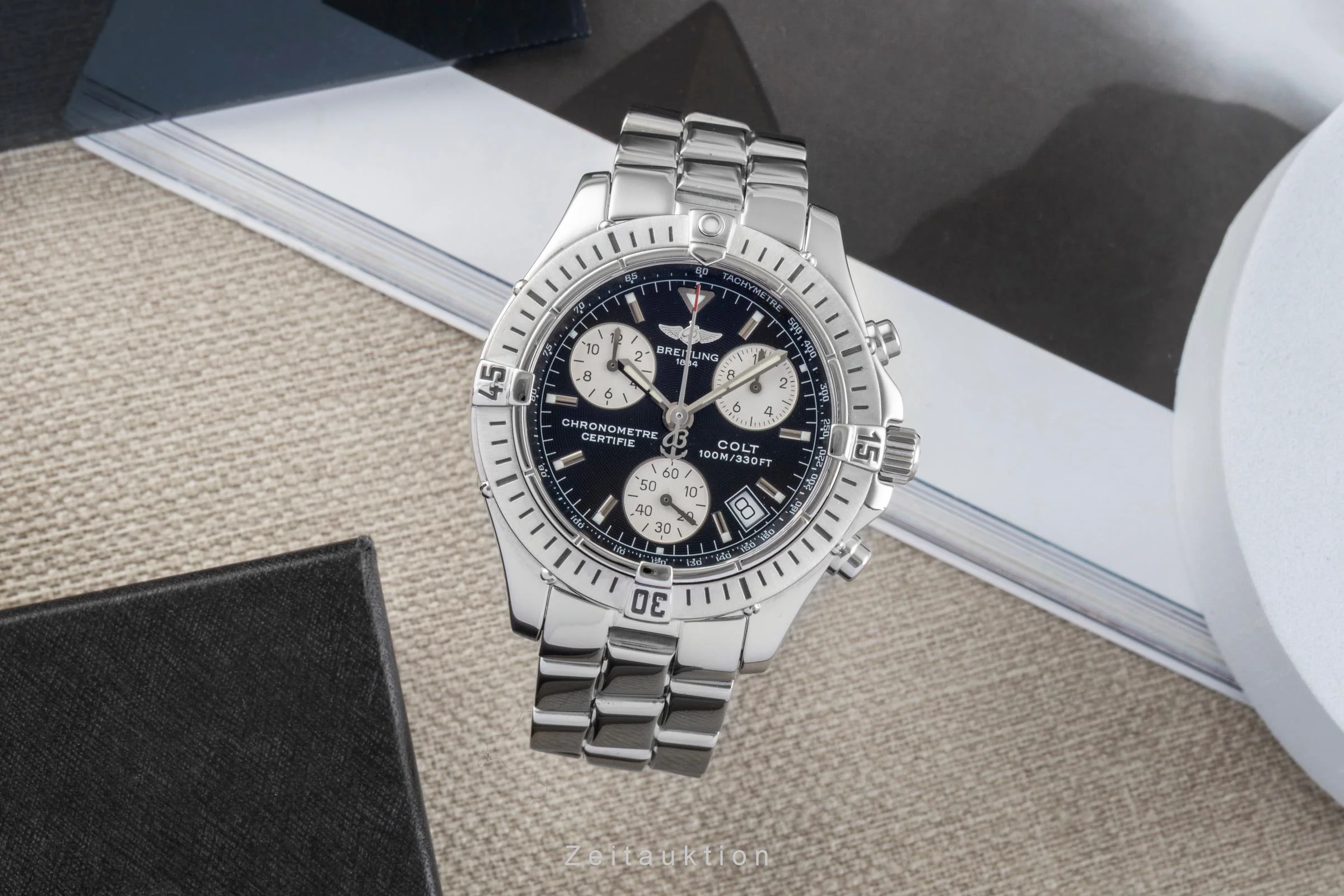 Breitling Colt Chronograph  chronograph steel quartz men's watch A73350  [2600337] - Image 4