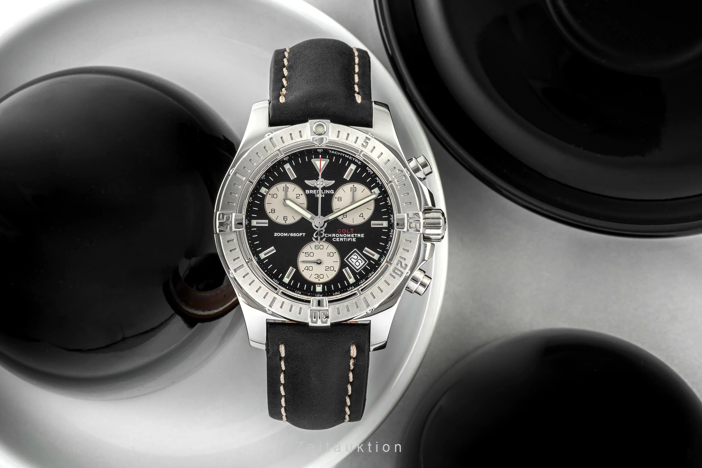 Breitling Colt Chronograph  chronograph steel quartz men's watch A73380  [2400889] - Image 2