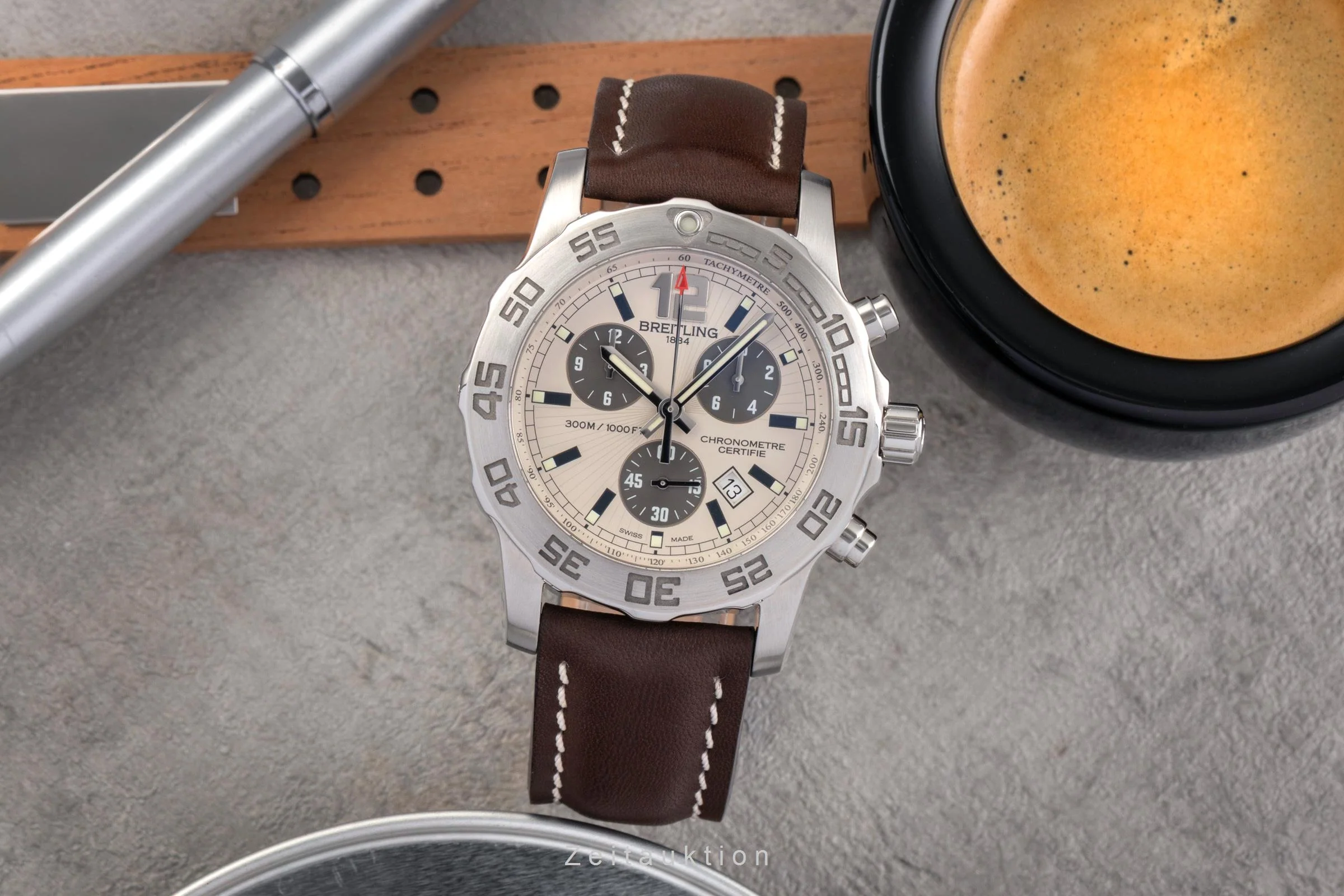 Breitling Colt Chronograph II chronograph steel quartz men's watch A7338710/G742  [2504467] - Image 4